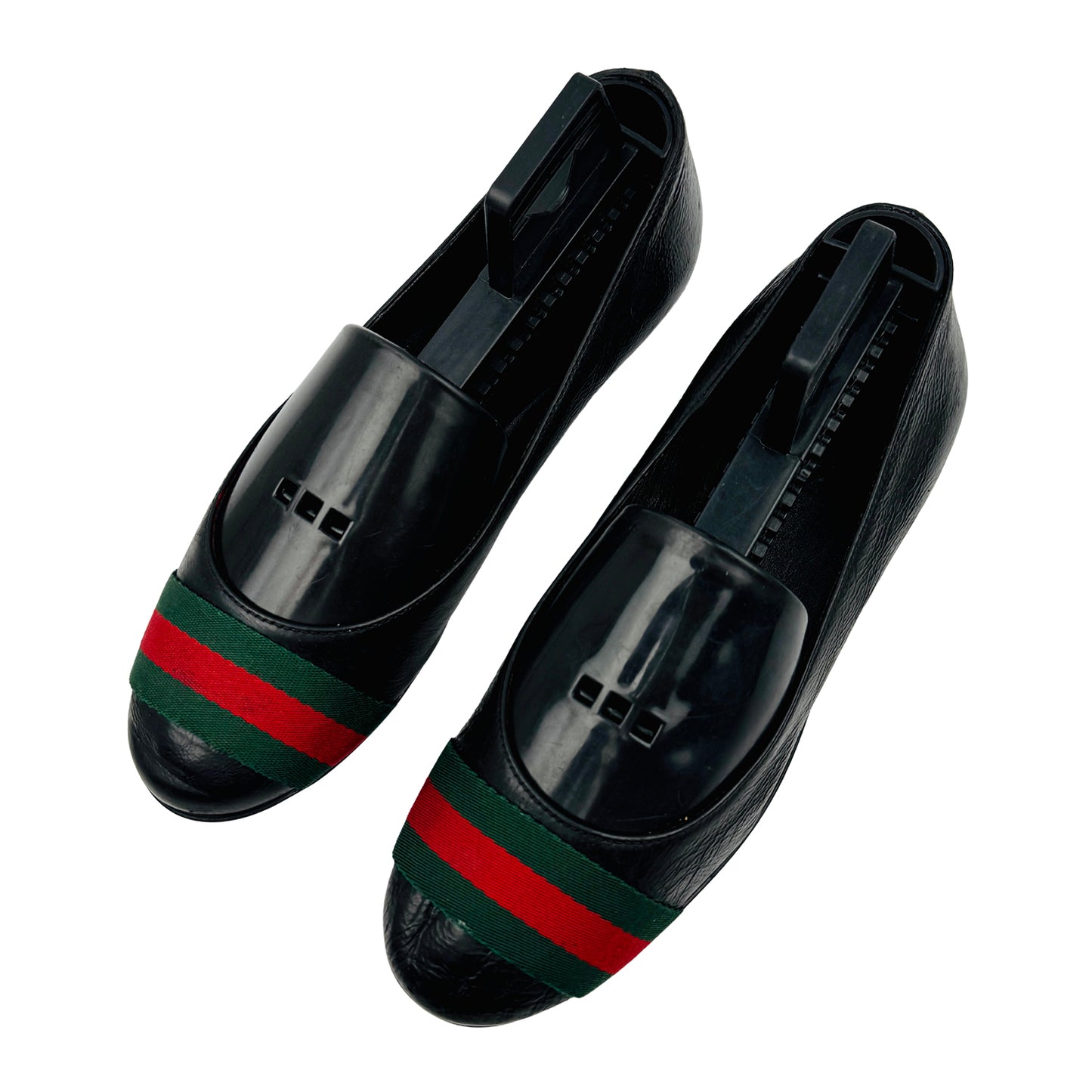 Gucci Women's Signature Web Stripe Shoes (Size 34)