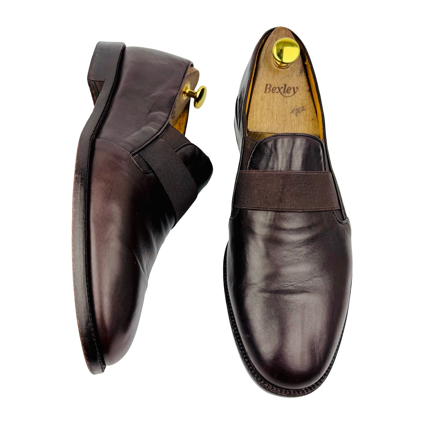 Mezlan Men's Brown Leather Loafer (Size 43.5)