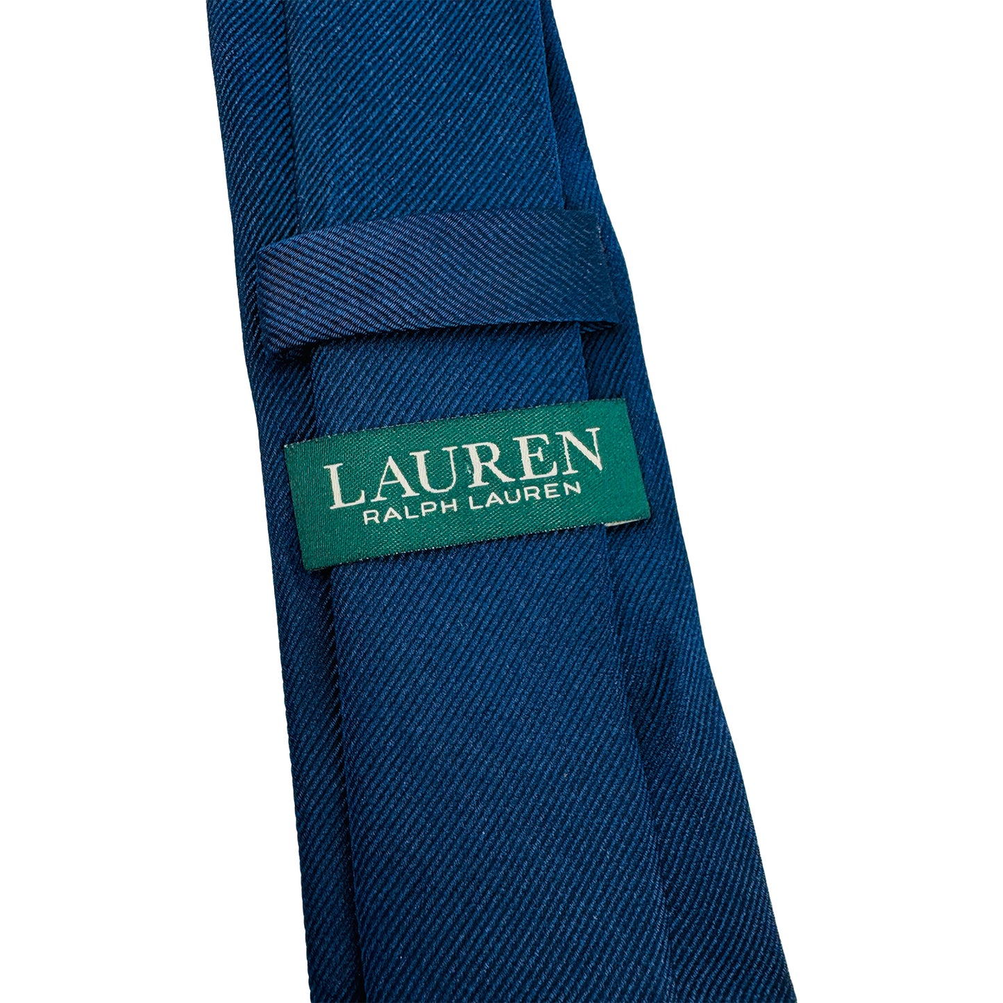 Lauren Ralph Lauren Navy 'Embroidered Crest' Tie (Size Slim Fit)