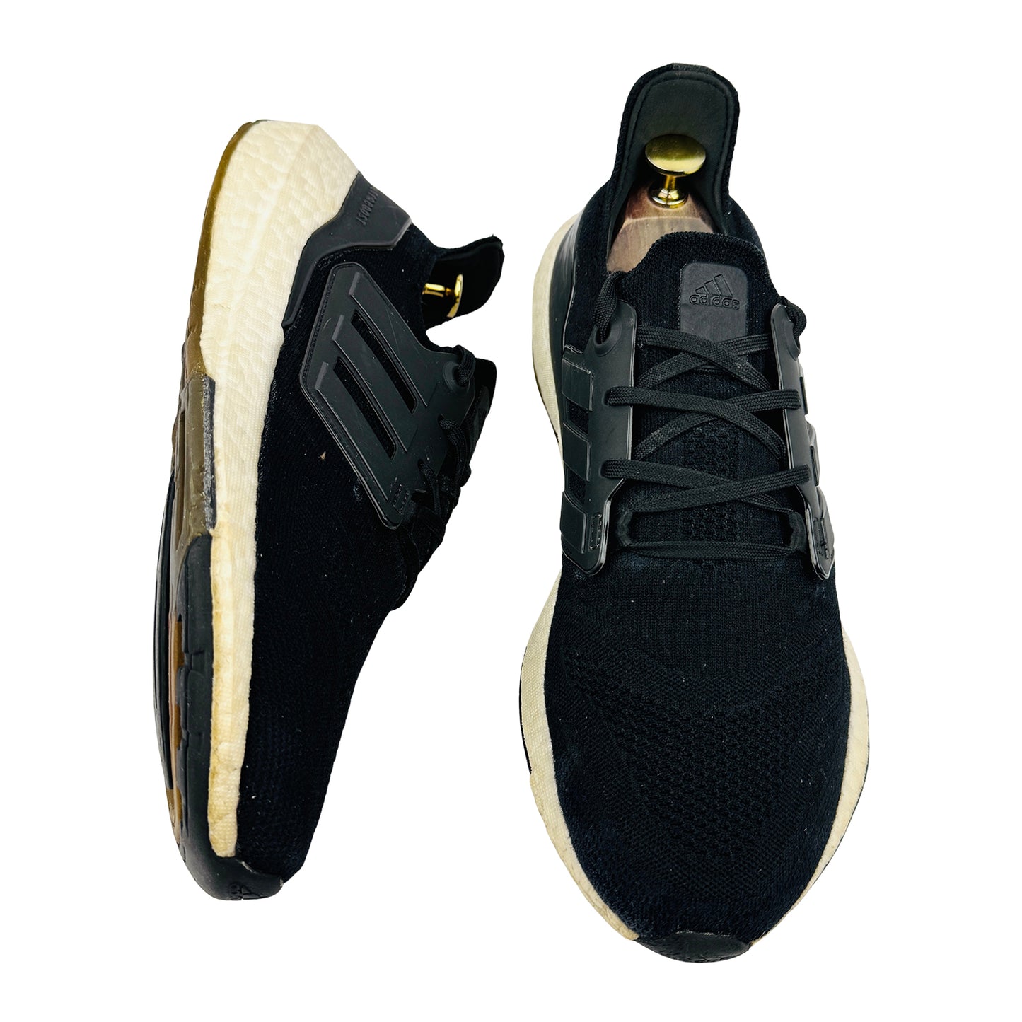 Adidas Ultraboost 22 'Black White' Shoes (Size 42.5) - GX3062