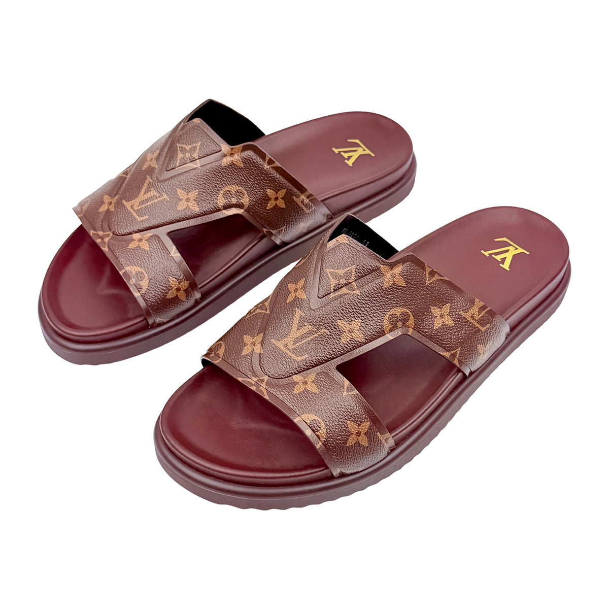Louis Vuitton Oasis Monogram Mules (Size 45)