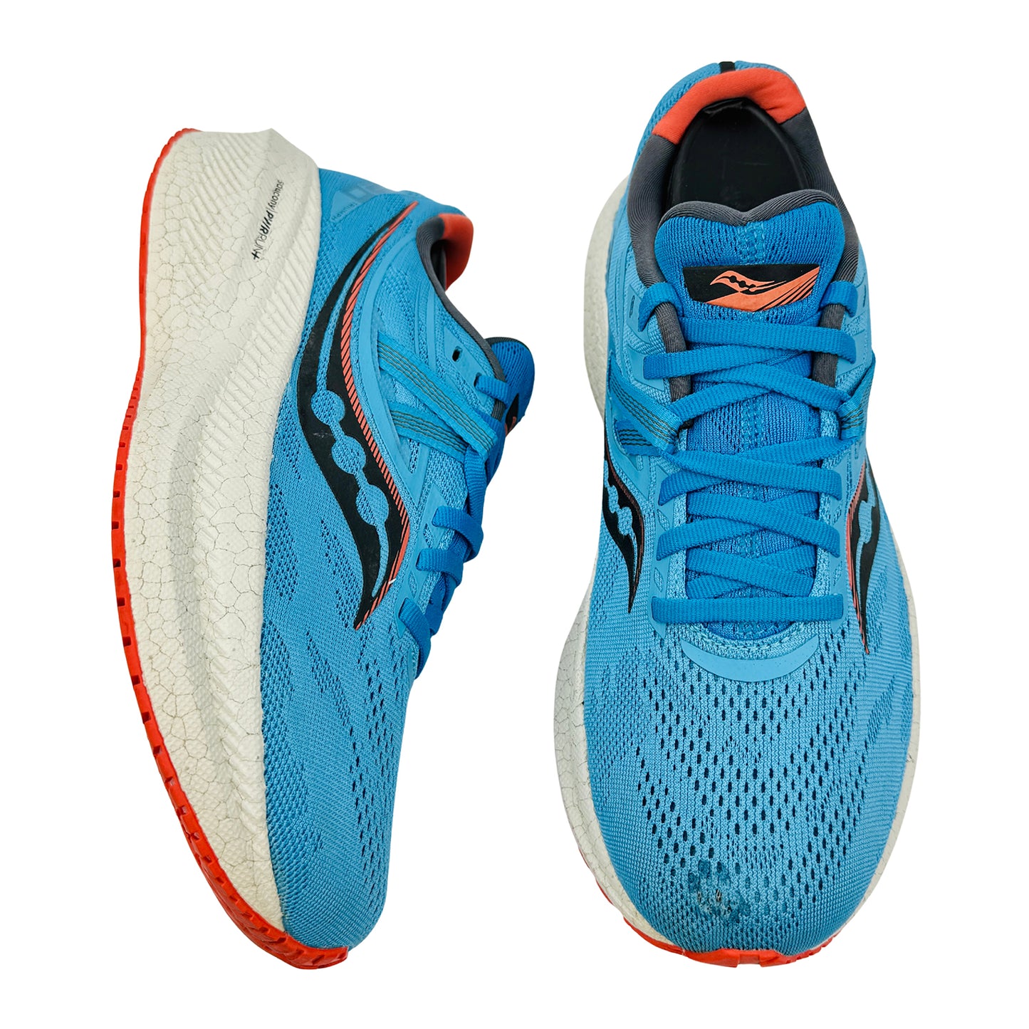 Saucony Triumph 20 Blue Shoes (Size 39) - S10759-31