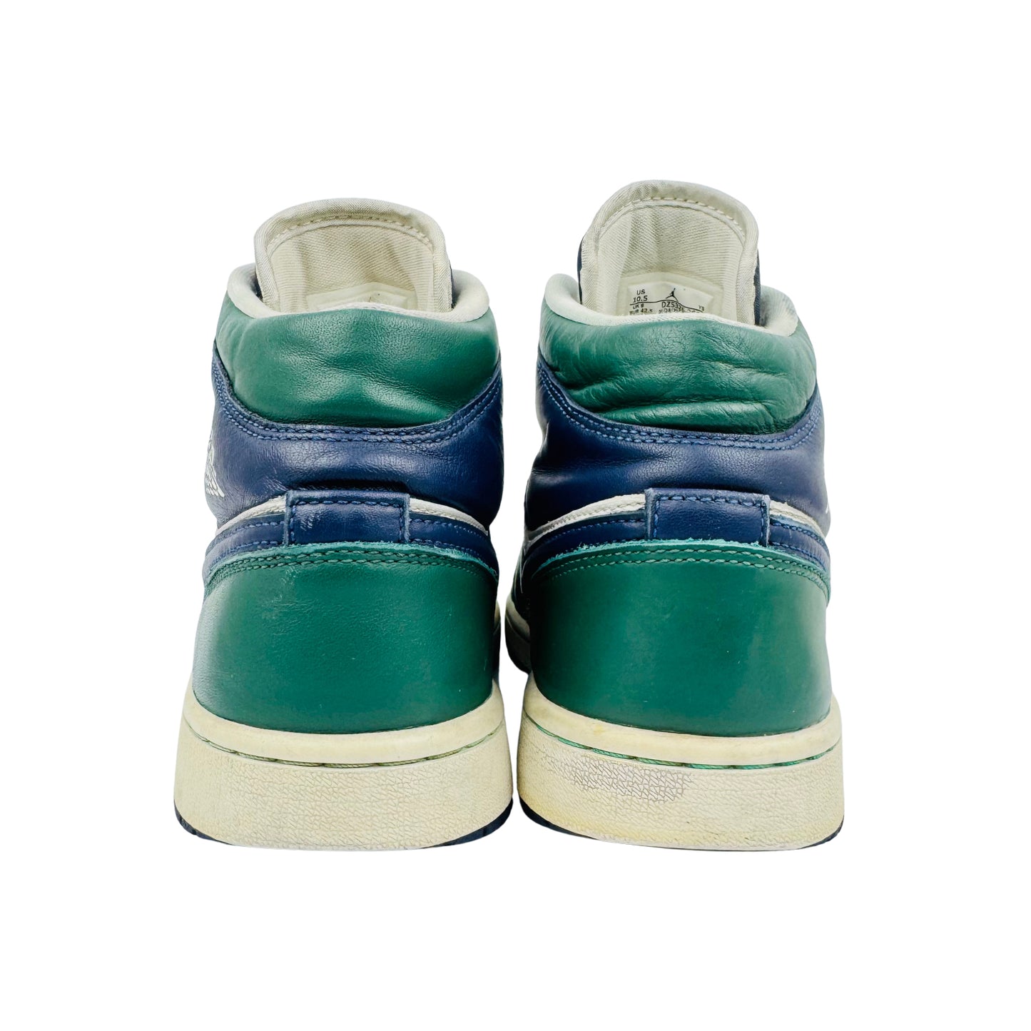 Nike Air Jordan 1 Mid 'Green' Sneakers (Size 42.5) - DZ5326-300