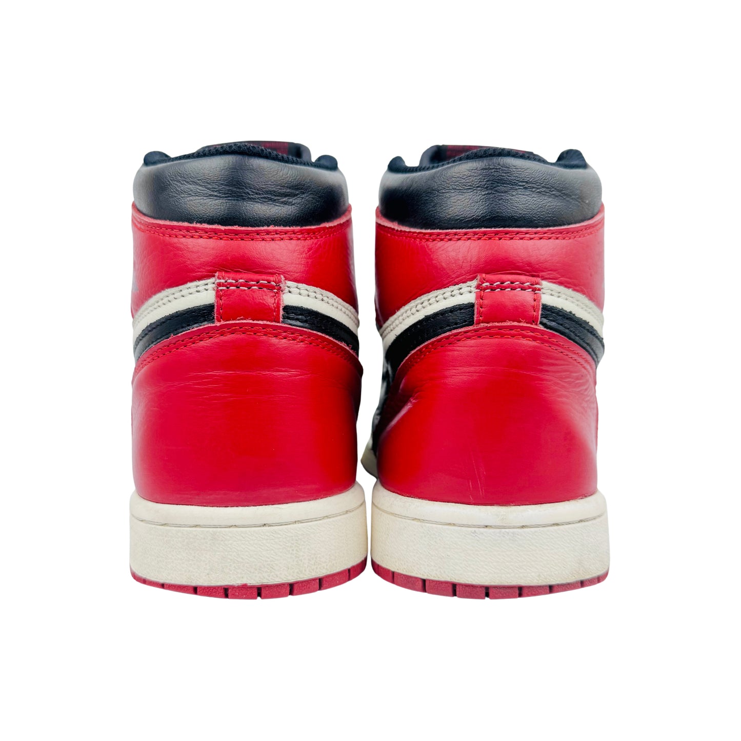 Nike Air Jordan 1 Retro High OG 'Bred Toe' Sneakers (Size 40) - 555088-610