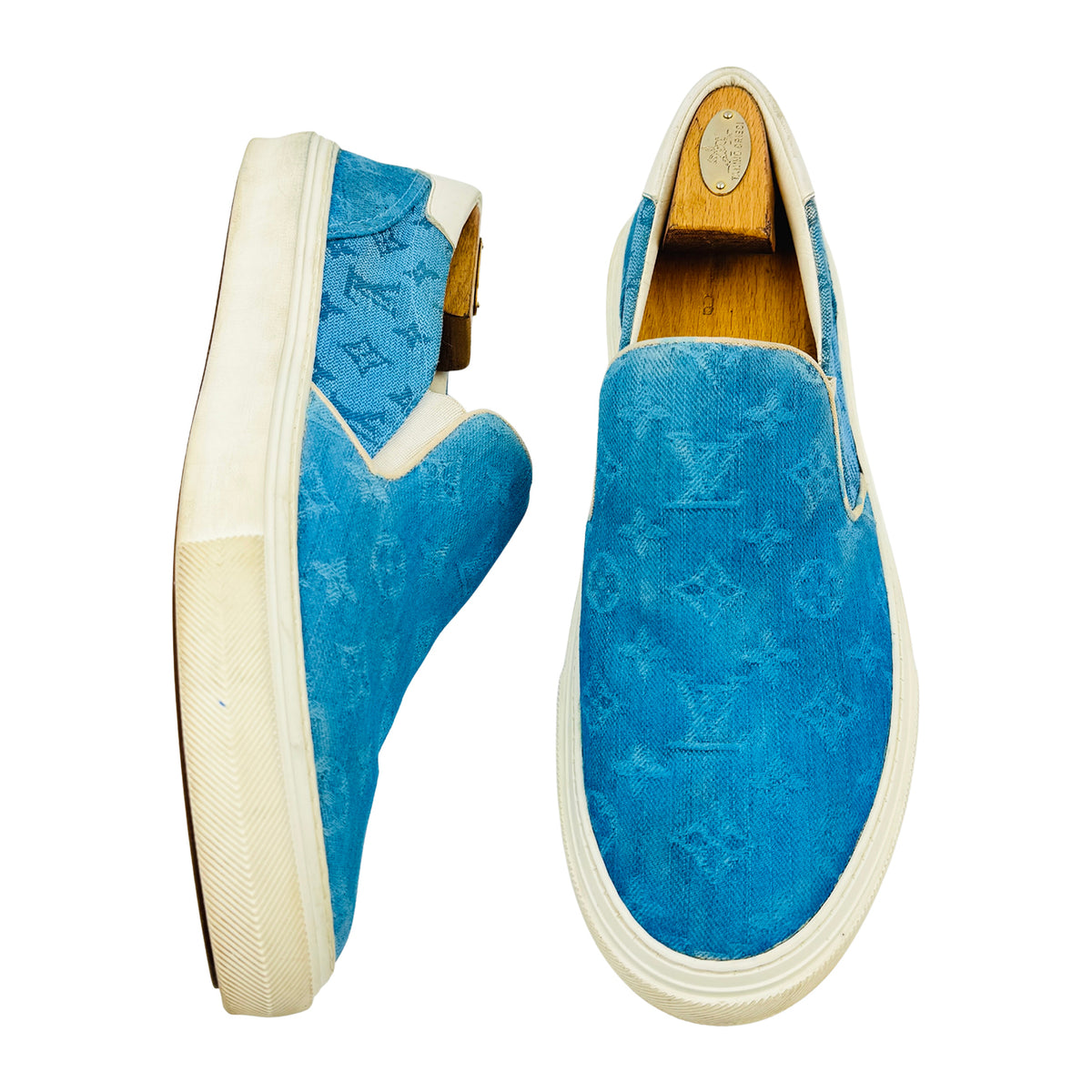 Louis Vuitton Trocadero Monogram Shoes (Size 44/44.5) - 1A5YV9
