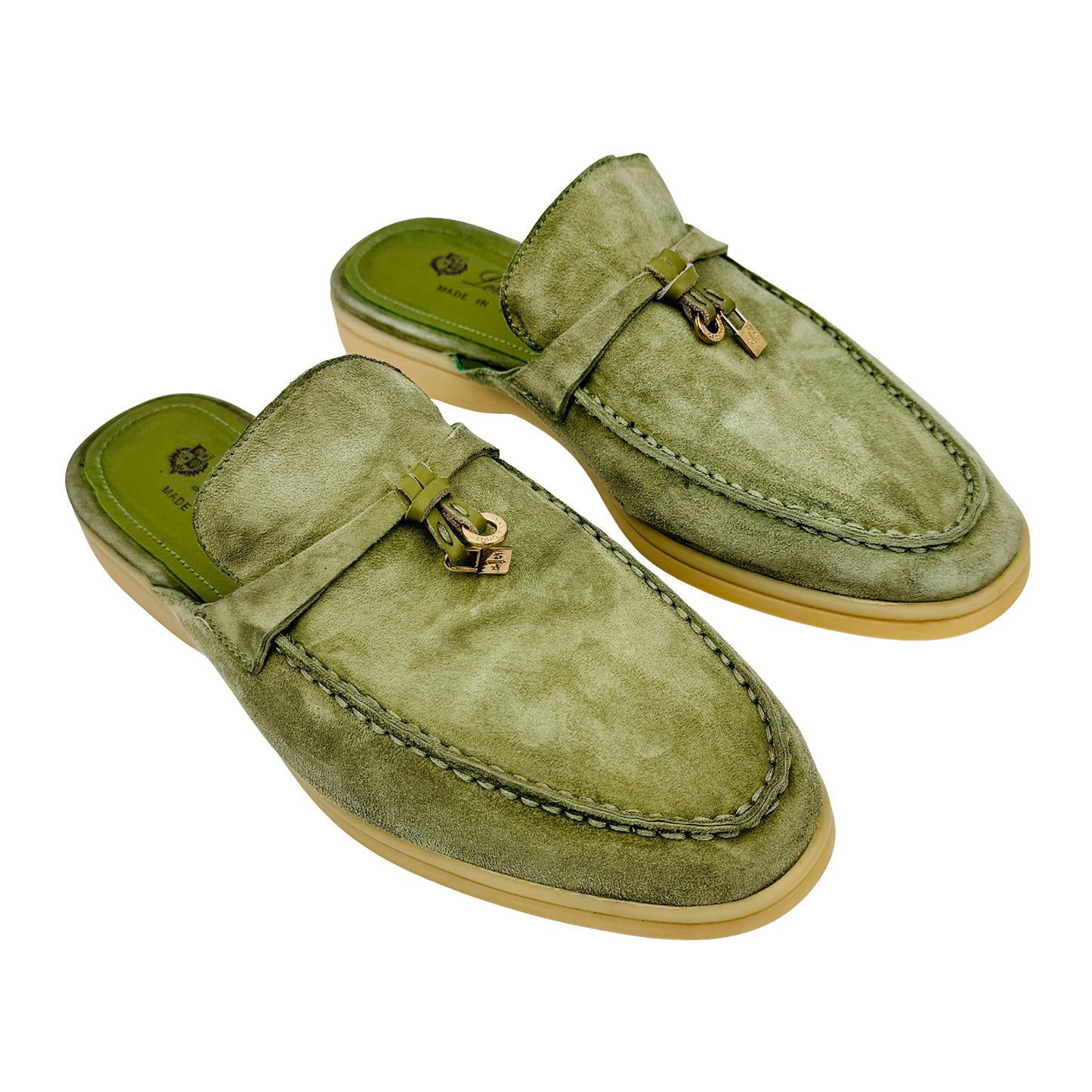 Loro Piana Charms Walk Babouche Mules (Size 40/40.5)