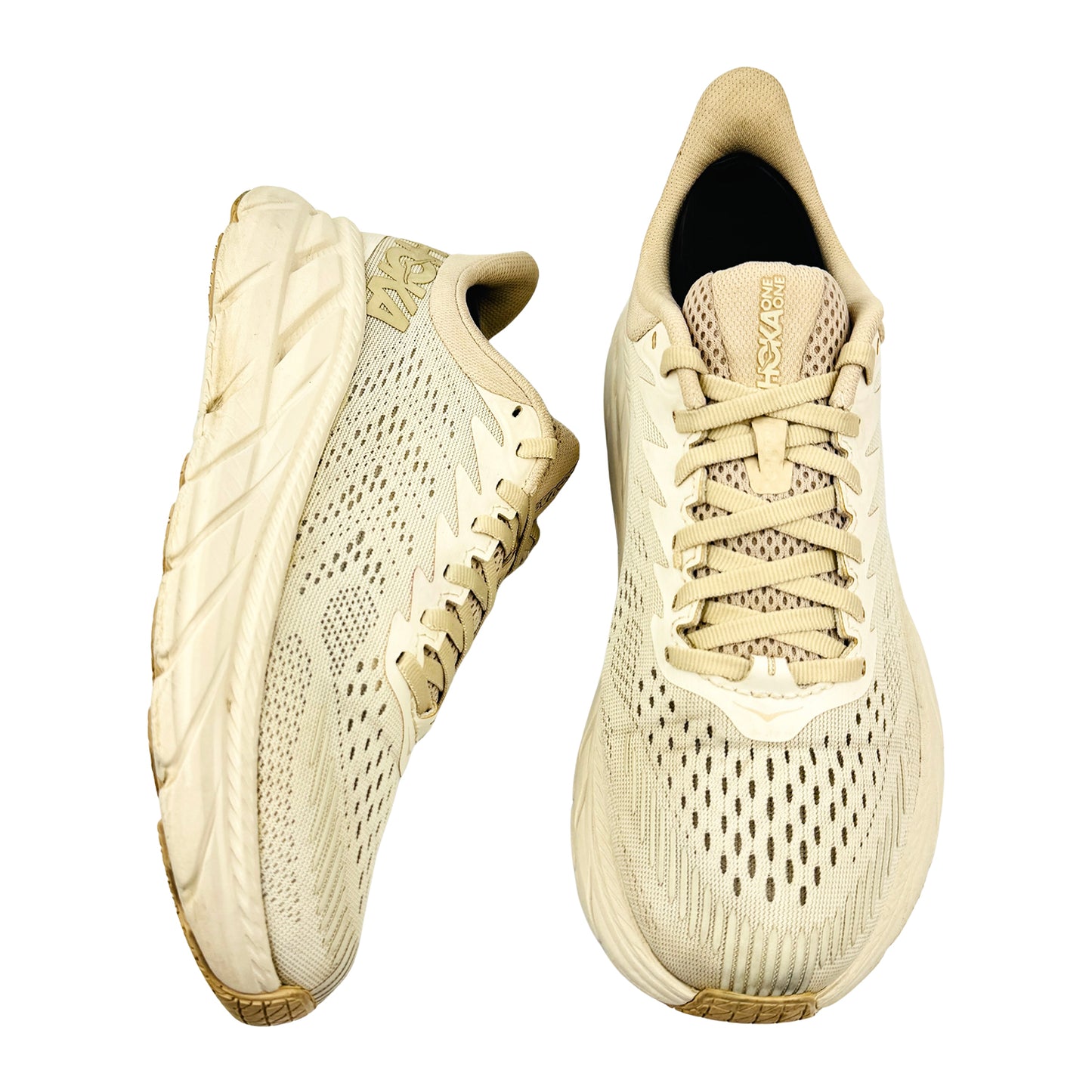 Hoka Clifton 7 'Shifting Sand' Shoes (Size 38.5) - 1122471 ESSN