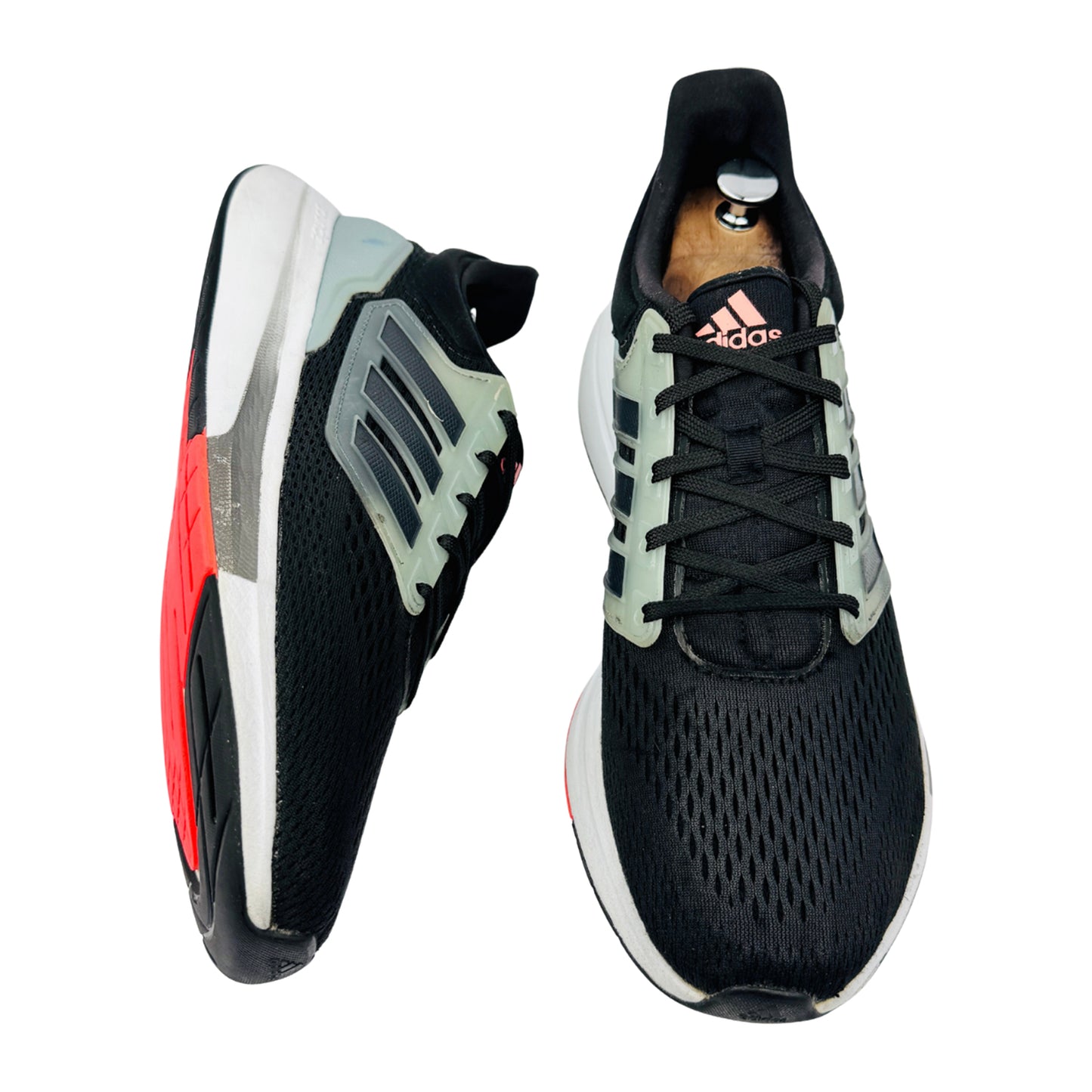 One Front One Cross image of Adidas EQ21 Run Men's Sneakers (Size 45/45.5) - GZ0604