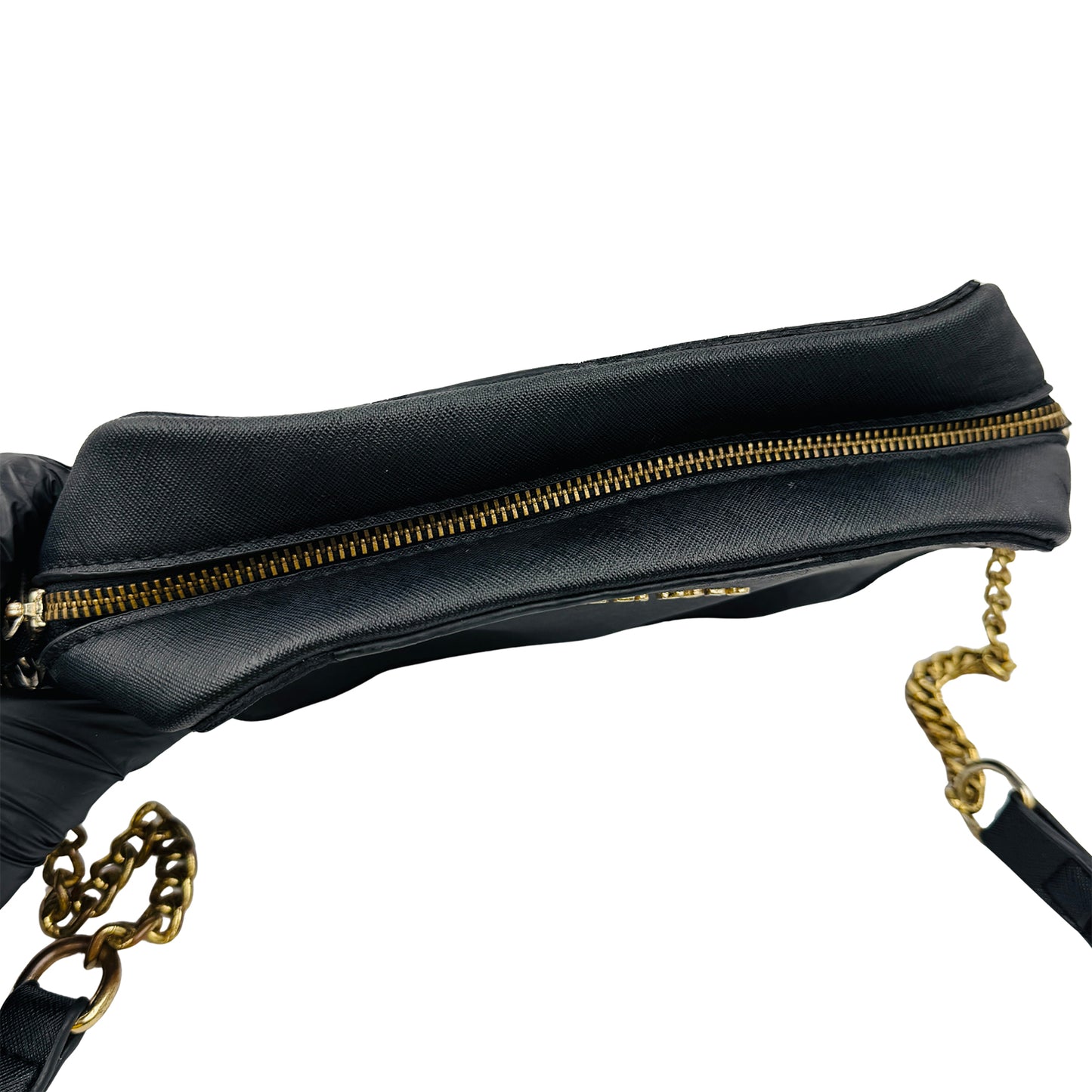 Michael Kors Jet Set LG EW Black Crossbody Bag