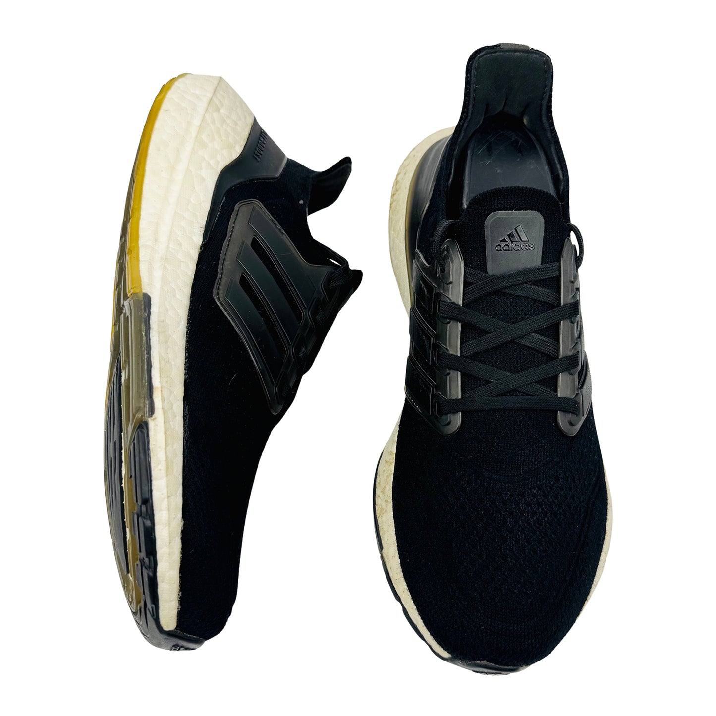 Adidas Ultraboost 21 Core Black Shoes (Size 39.5) - FY0402