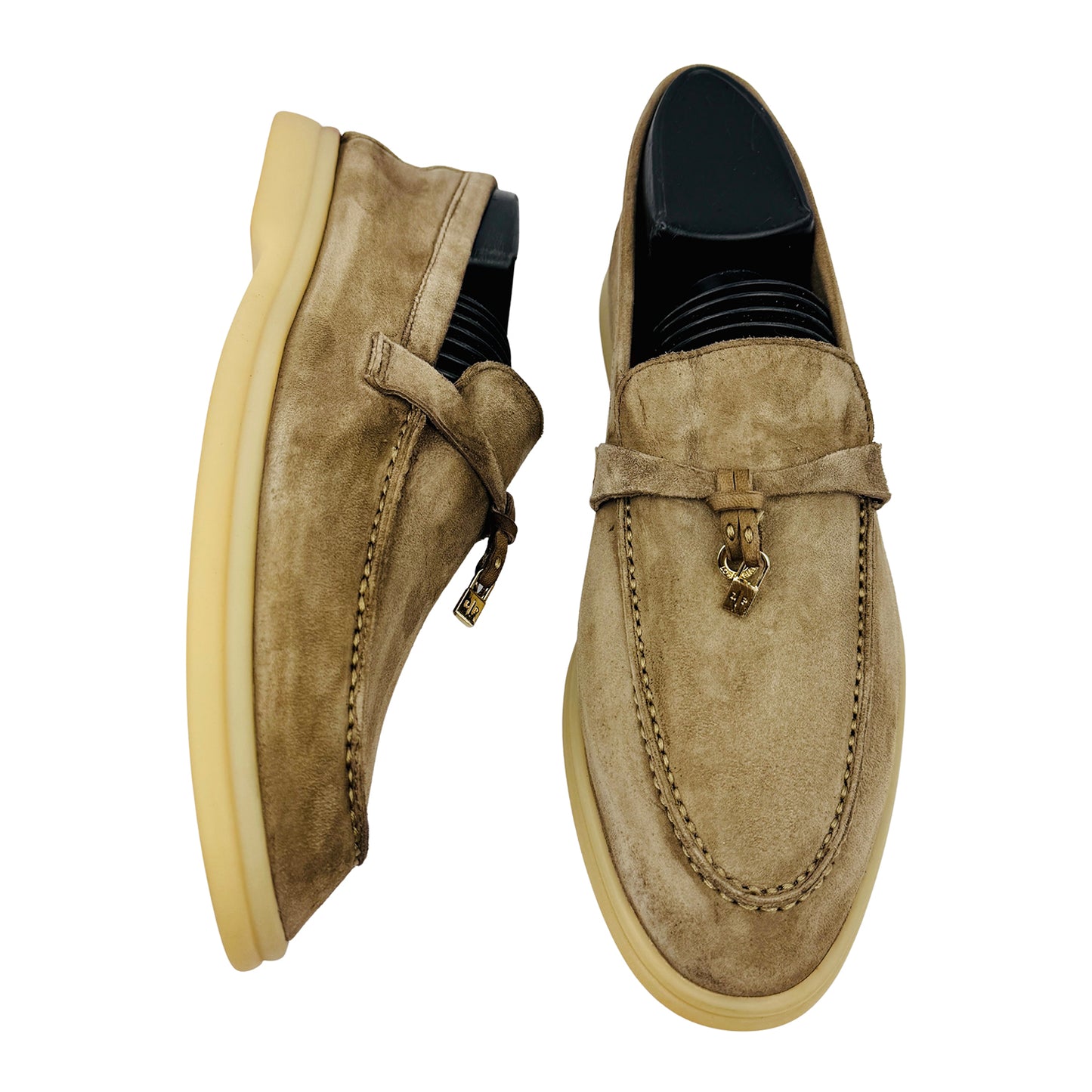 Loro Piana Summer Walk Brown Loafers (Size 40/40.5) - N50211