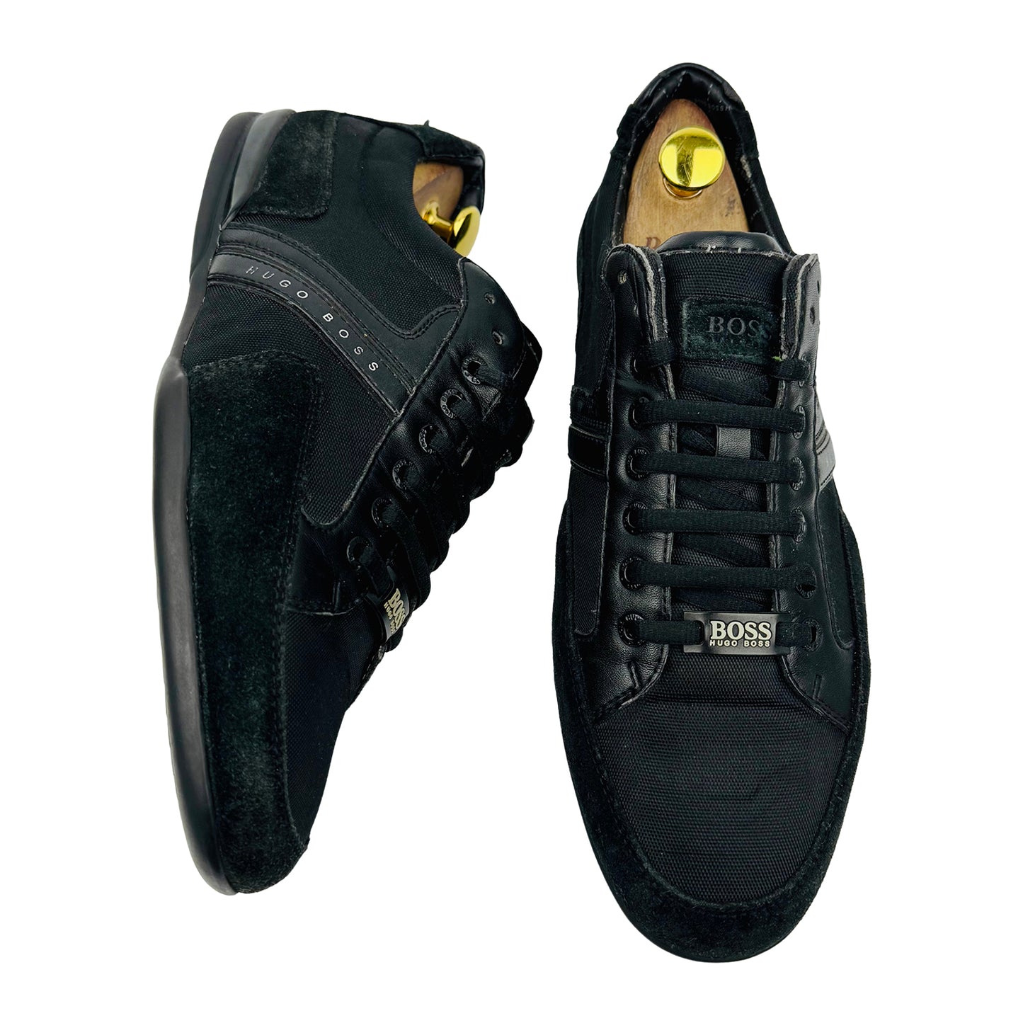 Hugo Boss Spacit Black Sneakers (Size 42.5) - 50247632