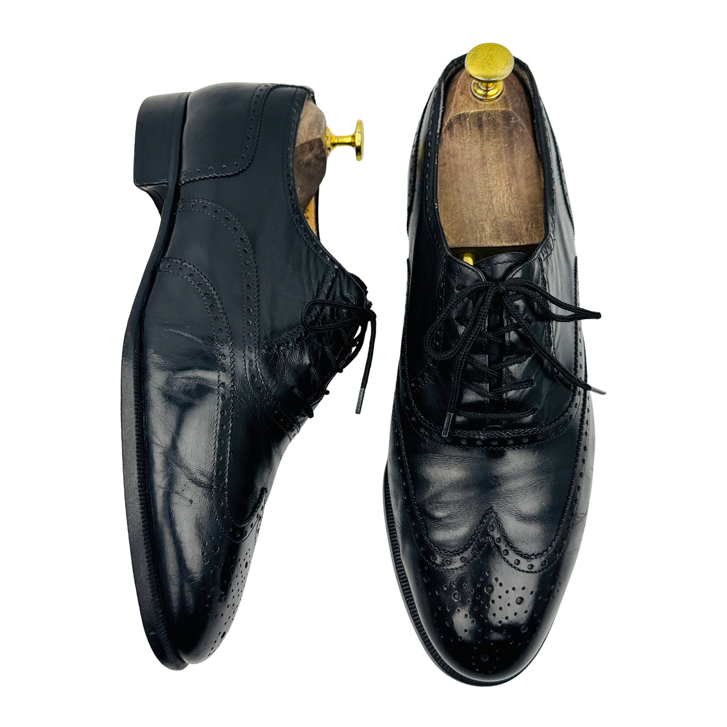 Salvatore Ferragamo Wingtip Oxford Shoes (Size 42.5)