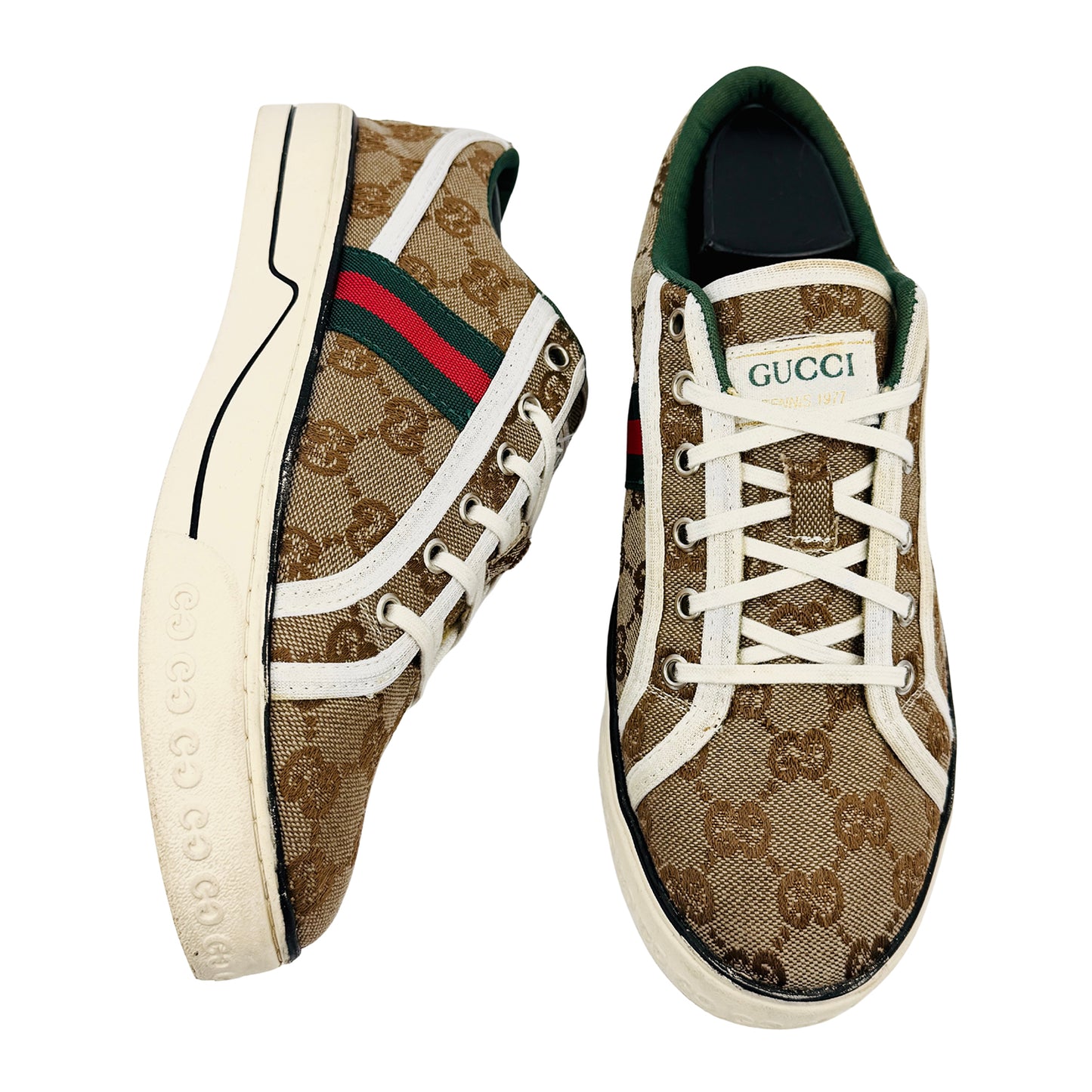 Gucci Men's GG Tennis 1977 Low Sneakers (Size 39/39.5)