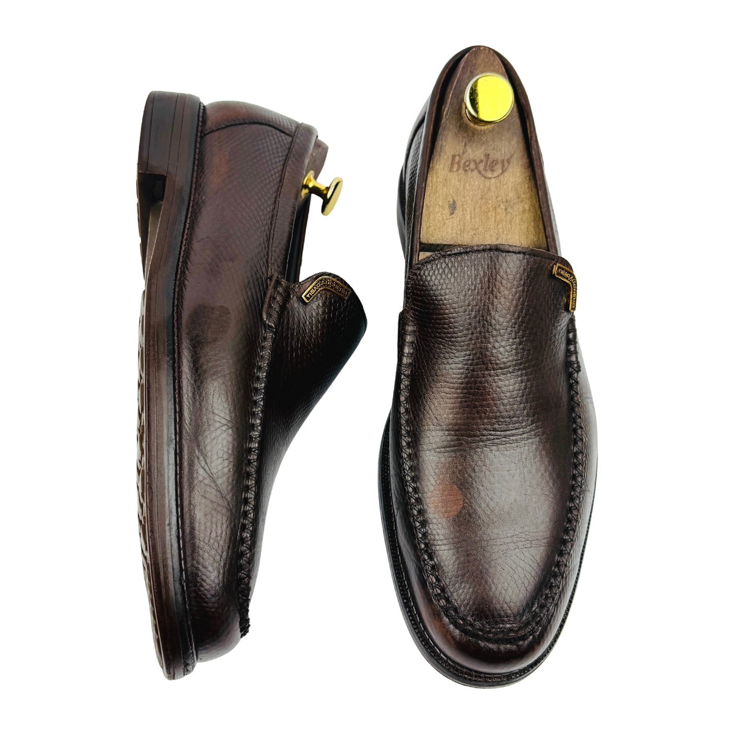 Tabo Aucheho Dark Brown Leather Loafers (Size 42.5)