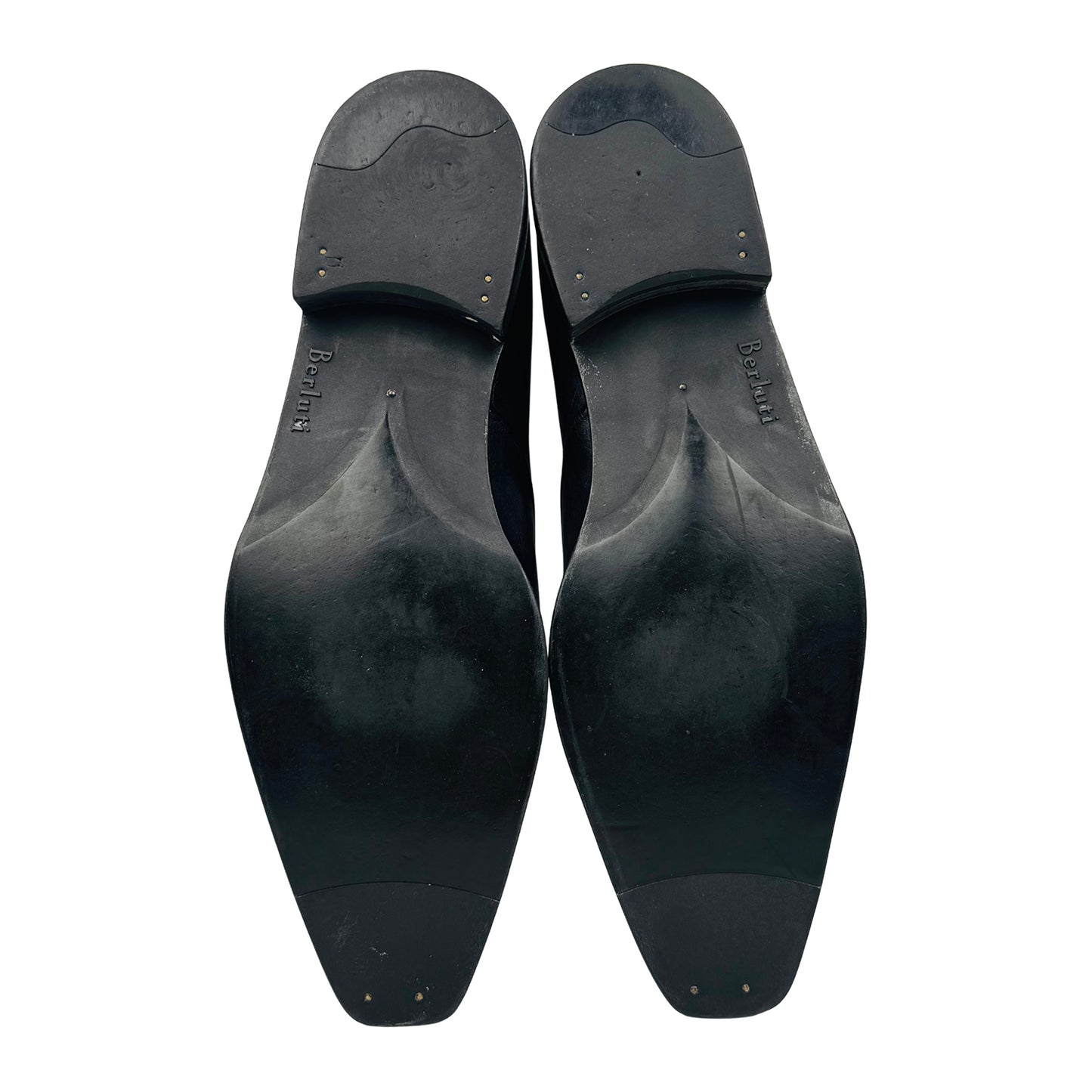 Berluti Men's Black Calf Leather Italian Loafers (Size 44/44.5)