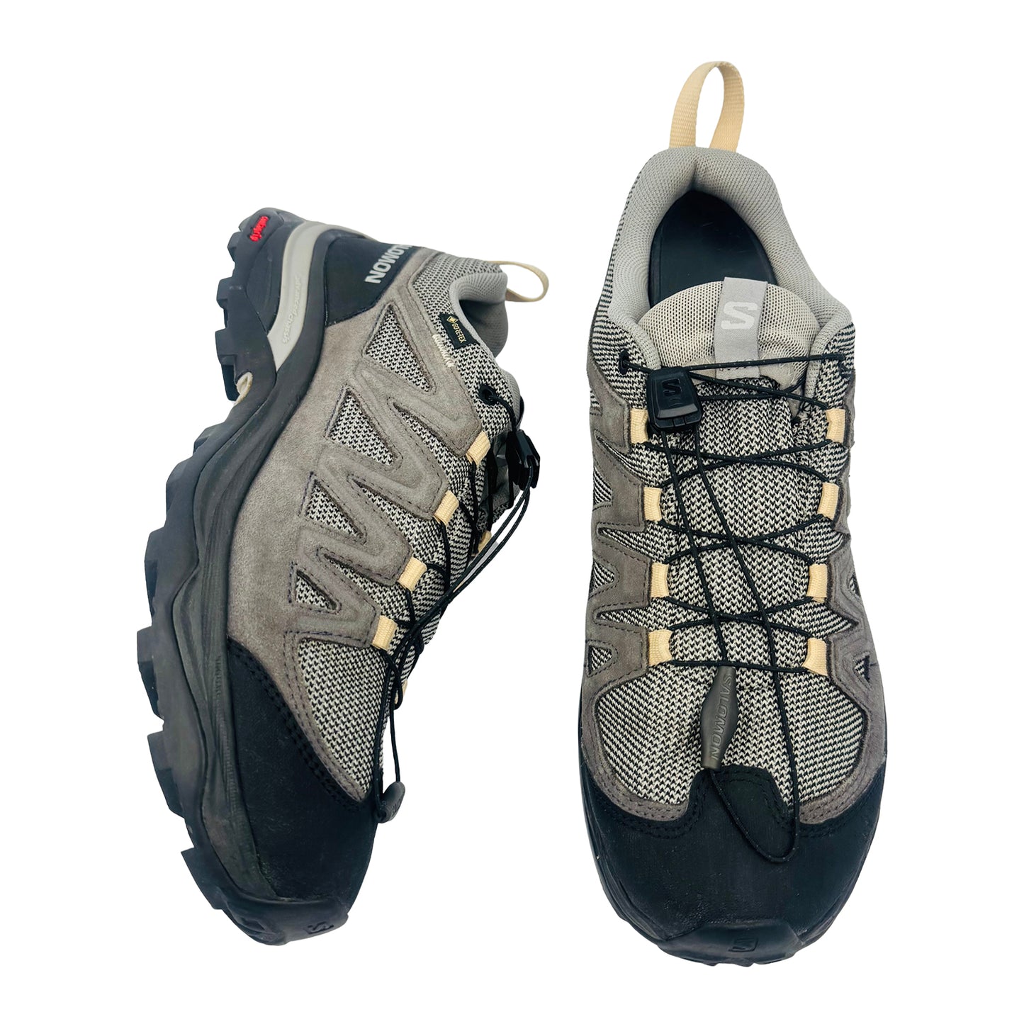 Salomon X Ward Leather Grey Shoes (Size 40.5) - 471824