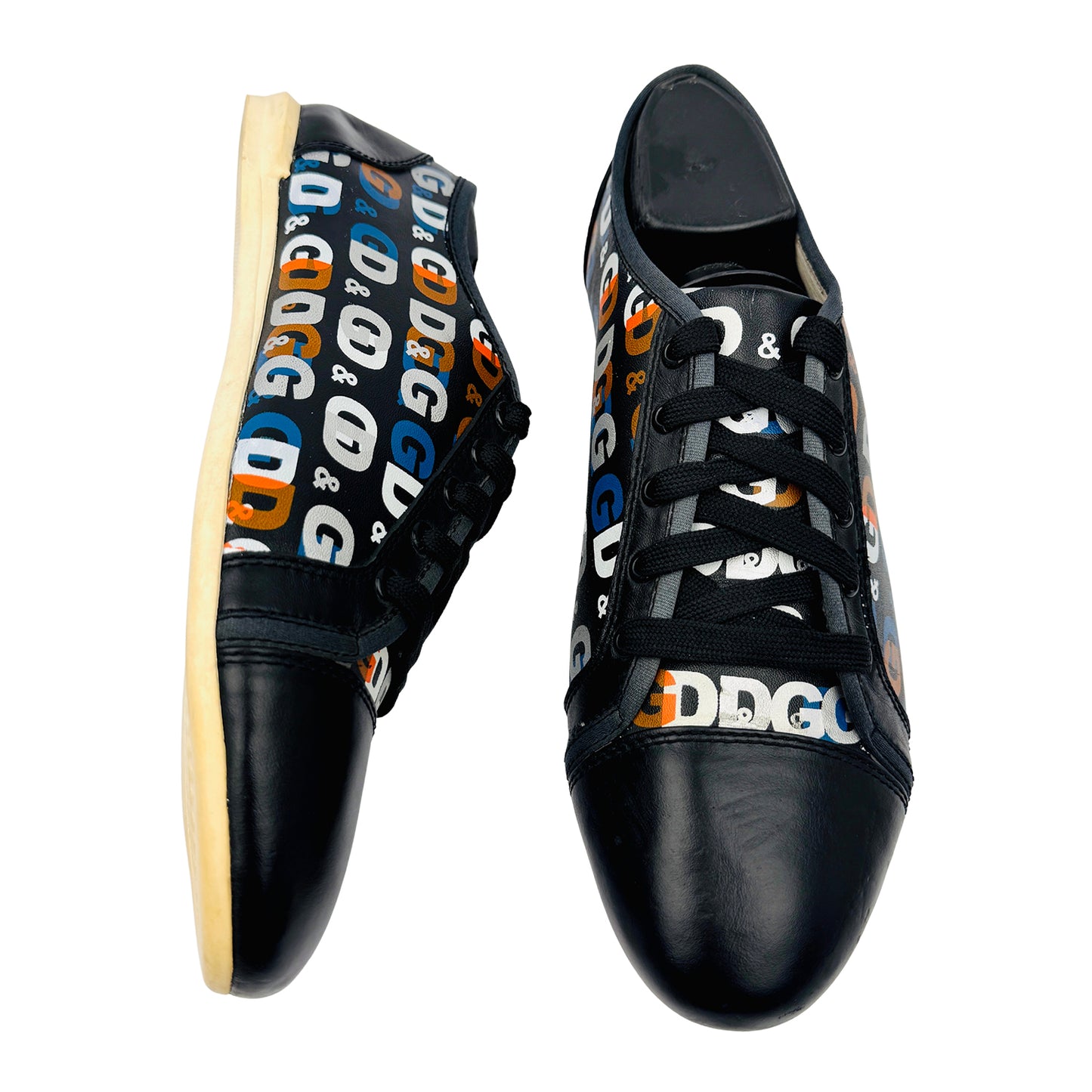 Dolce & Gabbana Low-Top D&G Logo Sneakers (Size 40.5/41)