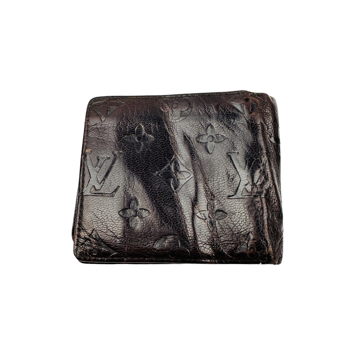 Louis Vuitton Glacé Leather Bi-Fold Wallet