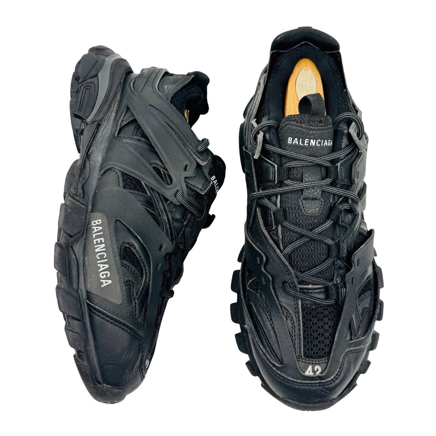 Balenciaga Men's Track Black Sneakers (Size 42) - 542023