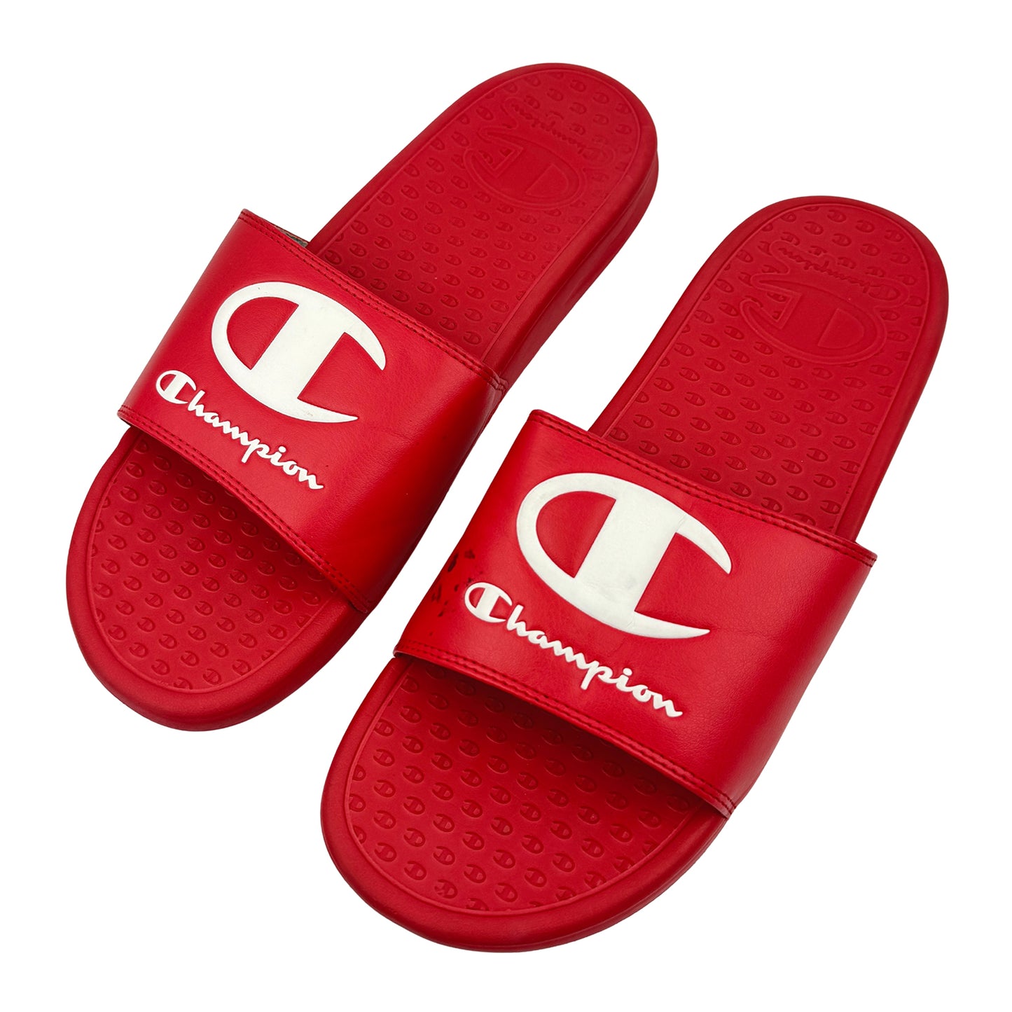 Champion Super Red Slides (Size 45) - CP101274M