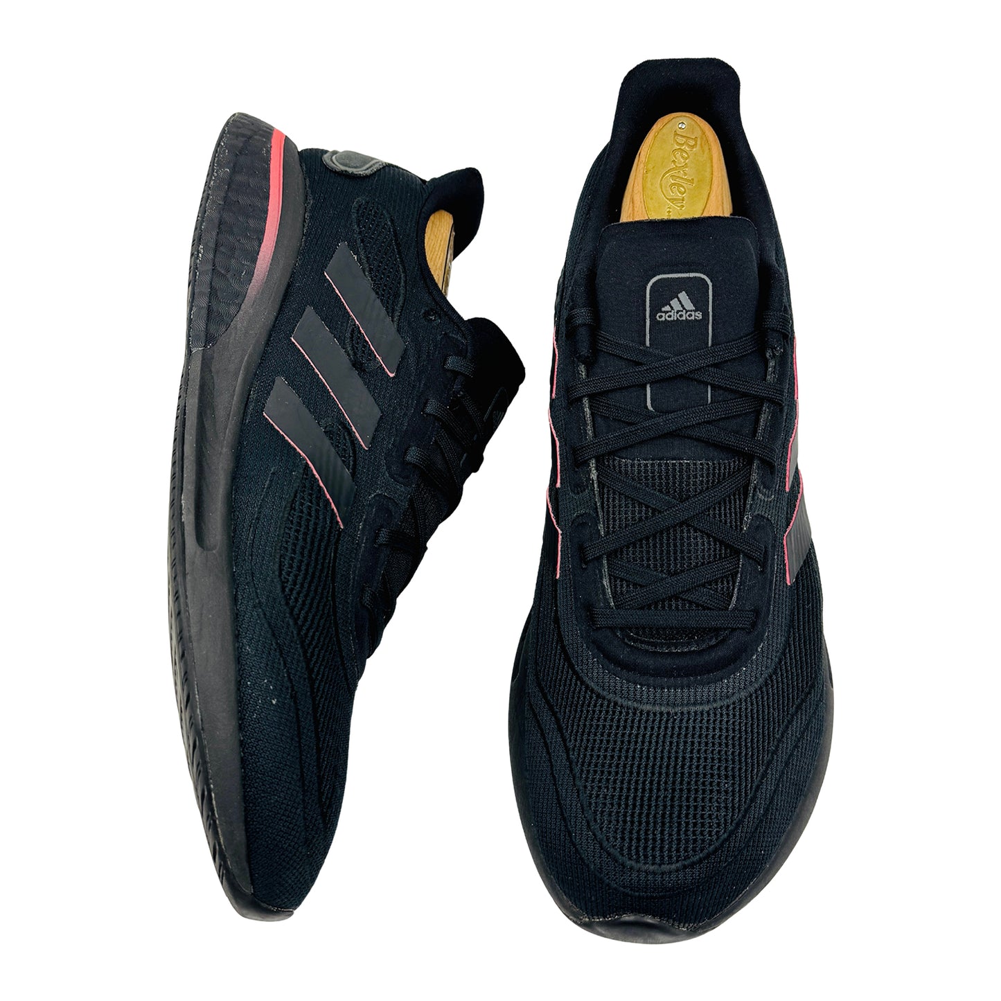 Adidas Supernova 'Core Black' Shoes (Size 42/42.5) - FW8822