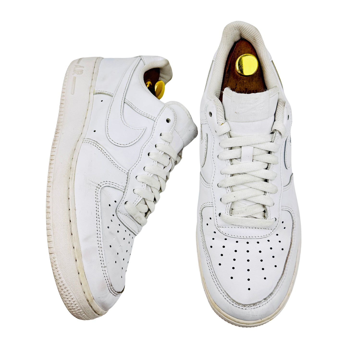 Nike Air Force 1 White Sneakers (Size 42.5) - CW2288-111