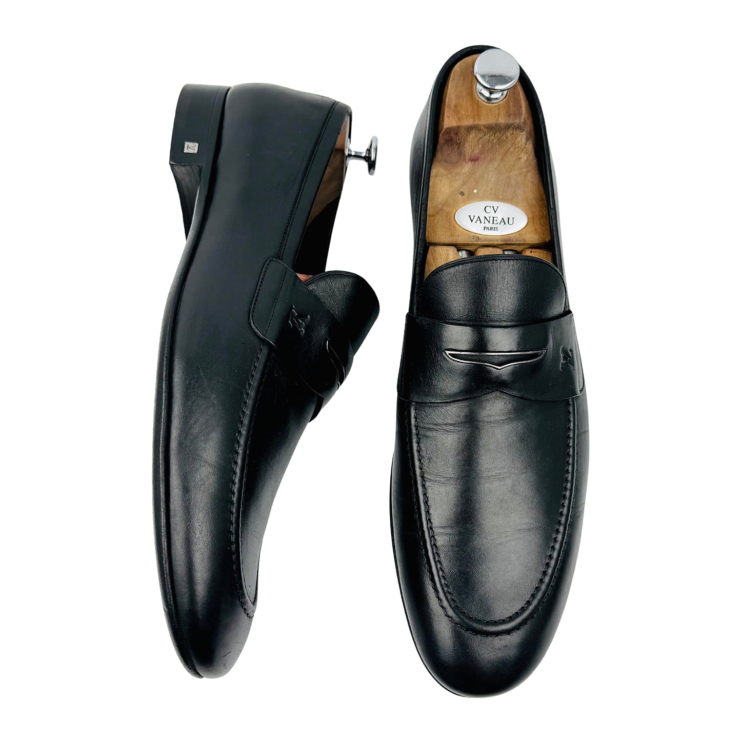 Louis Vuitton Men's Griffith Black Loafers (Size 45/45.5)