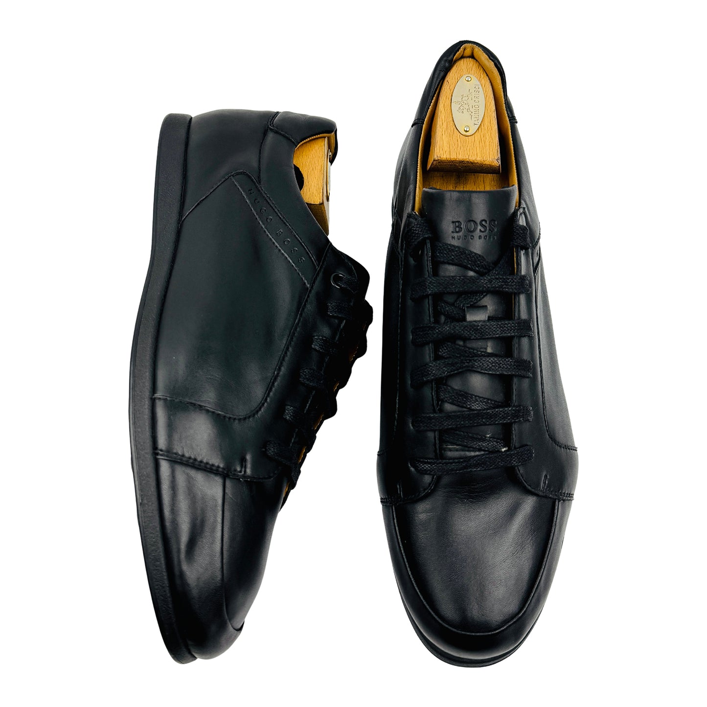 Hugo Boss Black Low Top Sneakers (Size 43.5) - 50388430