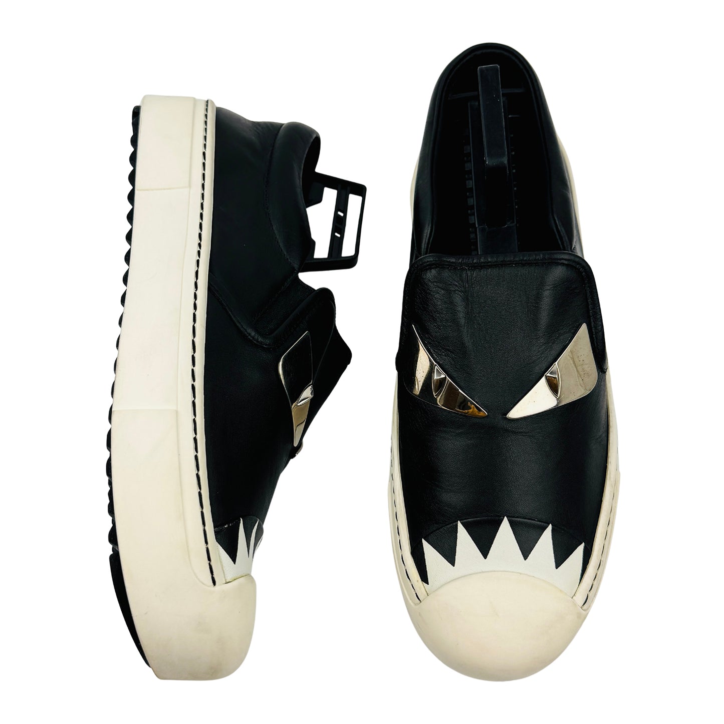 Fendi Monster Eye 'Black White' Shoes (Size 35)