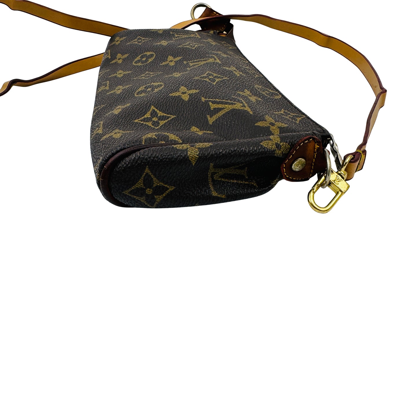Louis Vuitton Eva Brown Monogram Canvas Clutch Bag