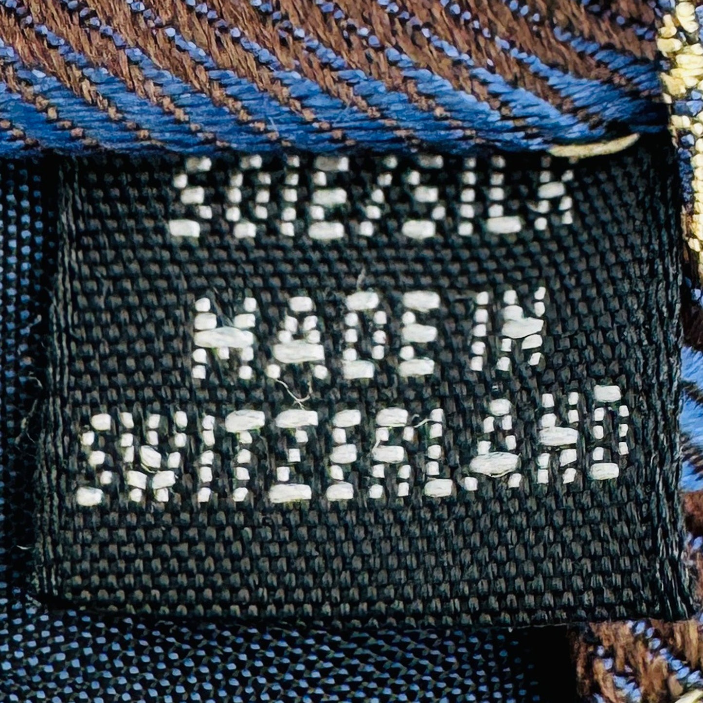 Dolce & Gabbana Navy Blue 'Motifs' Silk Tie (Size Regular)