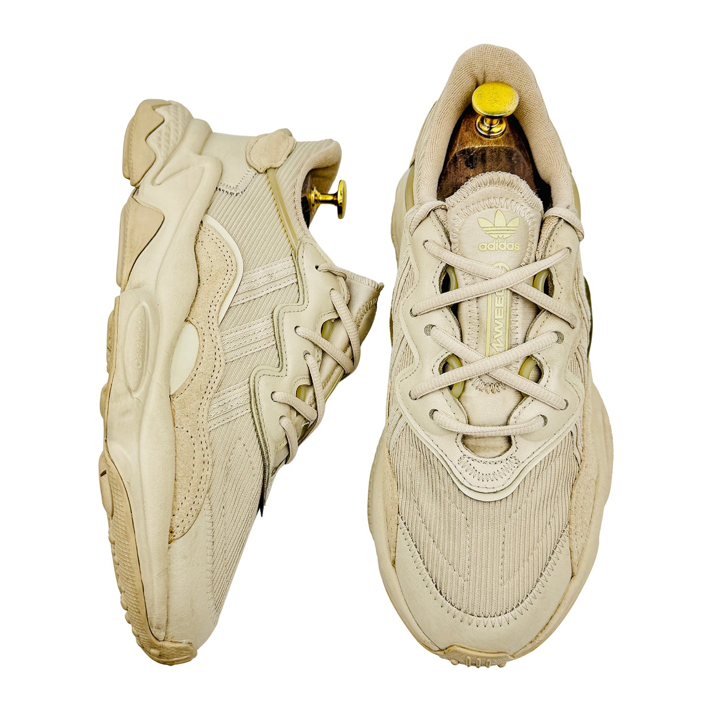 Adidas OZWEEGO Beige Sneakers (Size 40.5) - FX6029