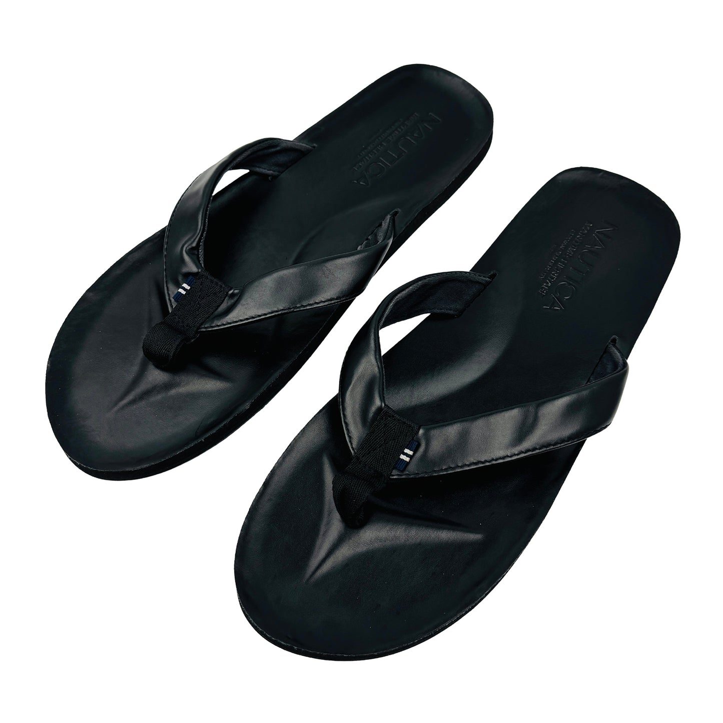 Nautica Men's Black EVA Slippers (Size 46/46.5)