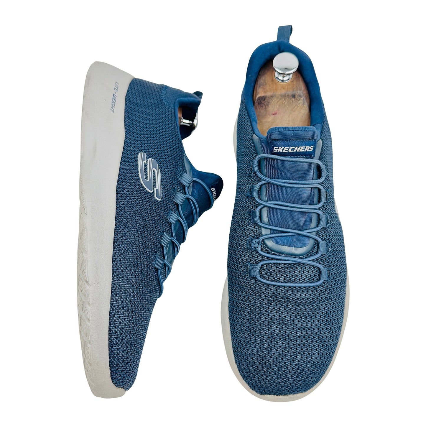 Skechers Men's Dynamight Shoes (Size 45.5) - 58360 NVY