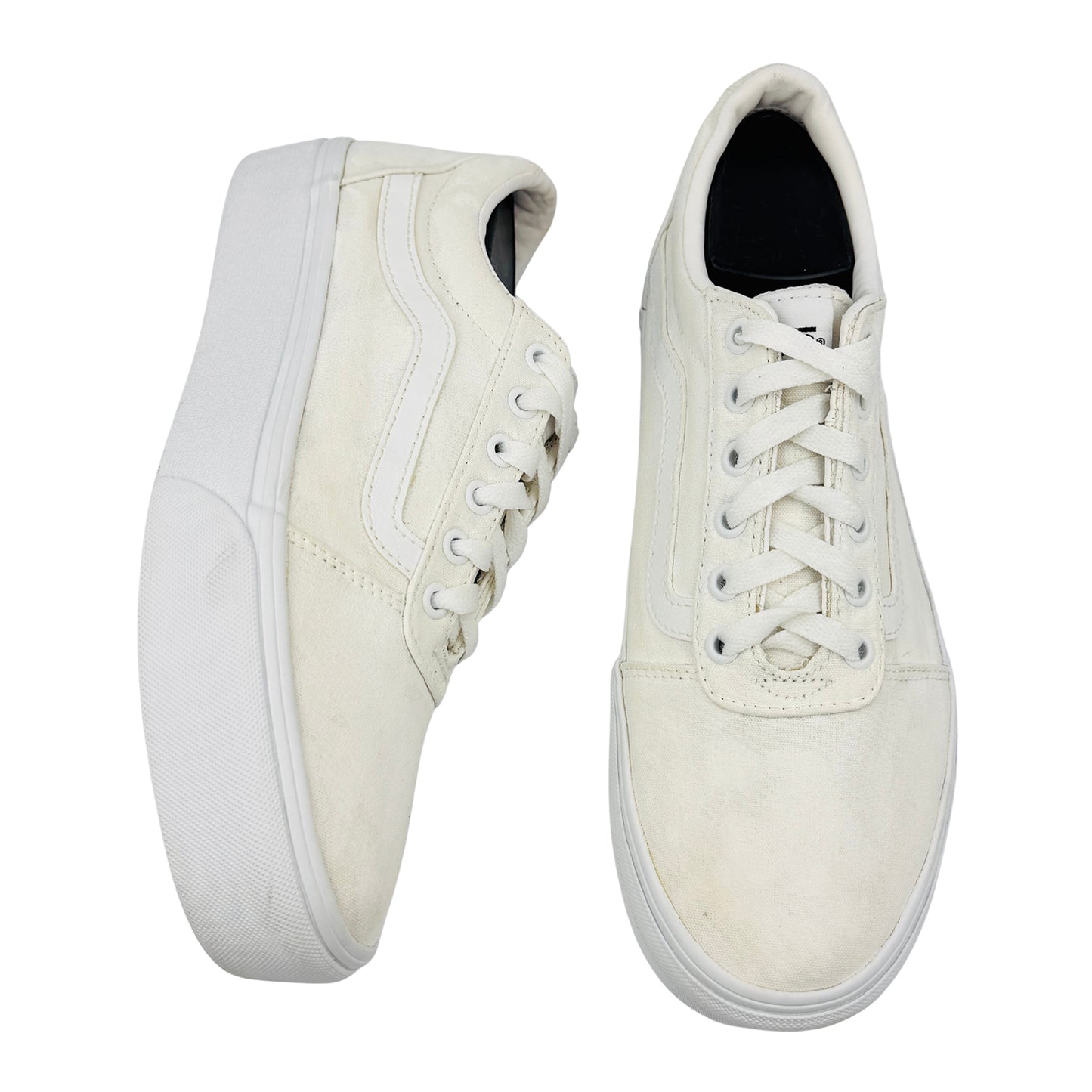 Vans Old Skool Off-White Sneakers (Size 41) - 721356