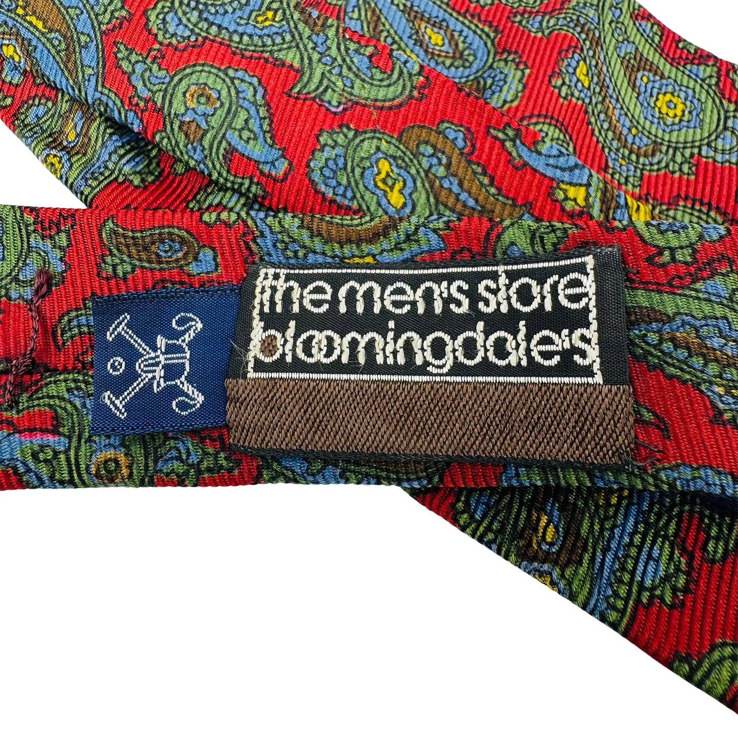 Ralph Lauren Polo Red 'Paisley Pattern' Silk Tie (Size Regular)