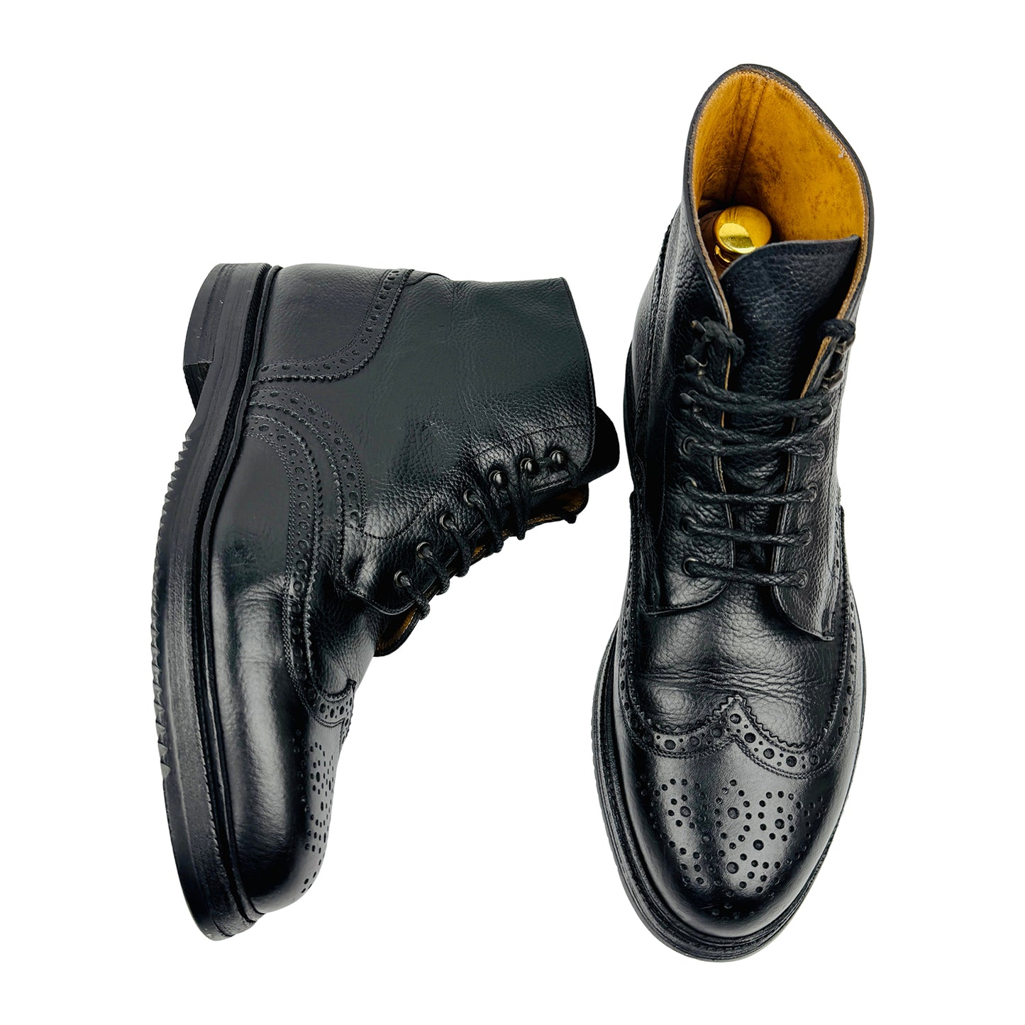 Bally Black Leather Swiss Made Boots (Size 42.5)