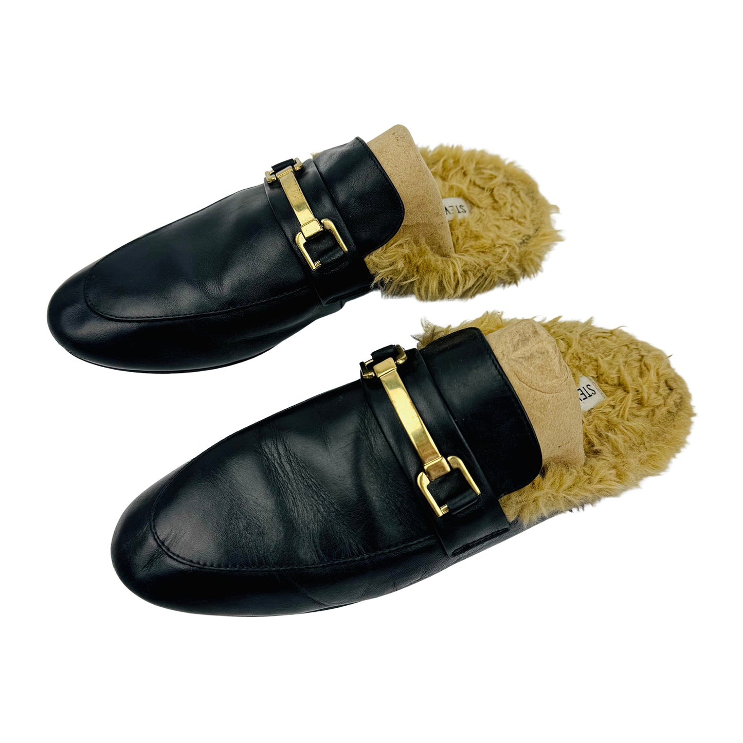 Steve Madden Black Khloe Mules (Size 40)