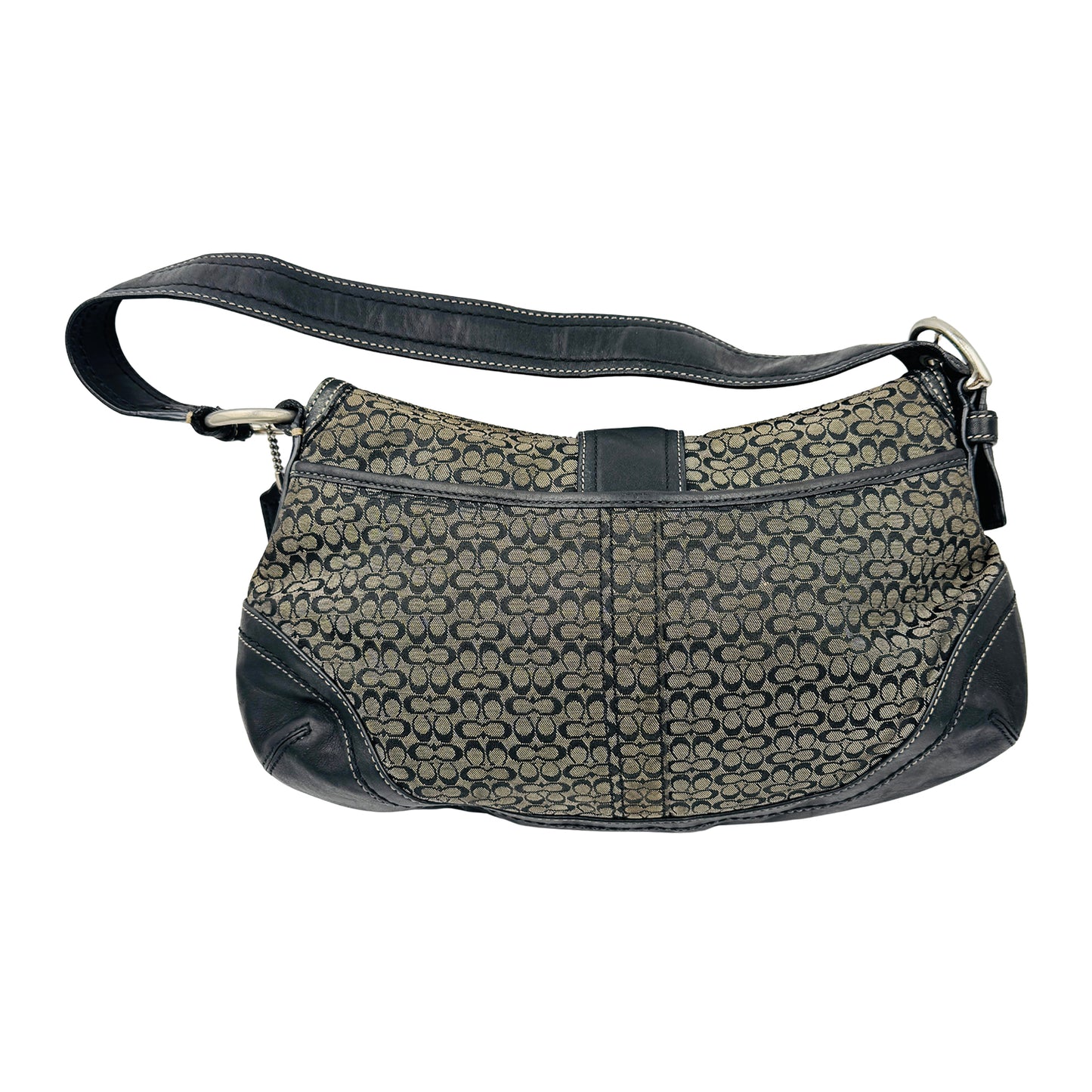 Coach Soho Signature Buckle Flap Shoulder Bag