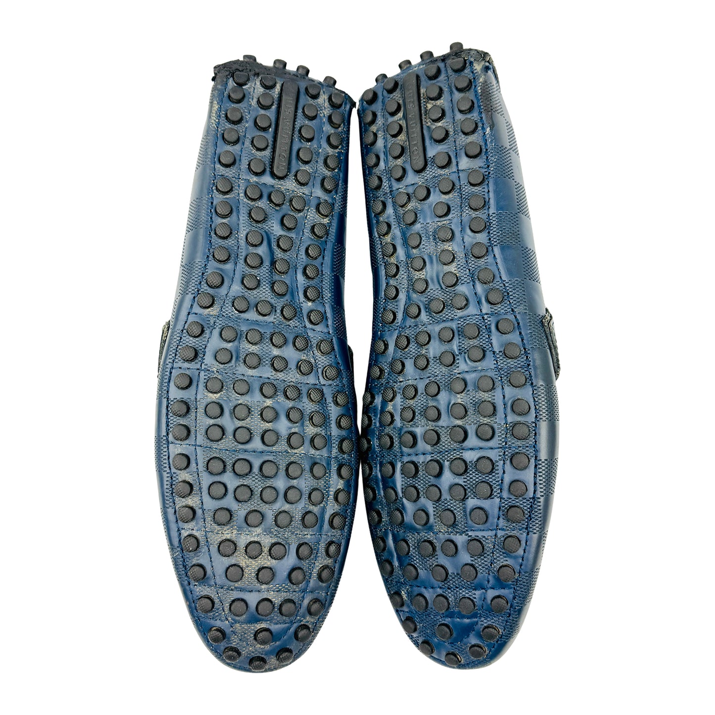 Louis Vuitton Men's Hockenheim Blue Loafers (Size 42)