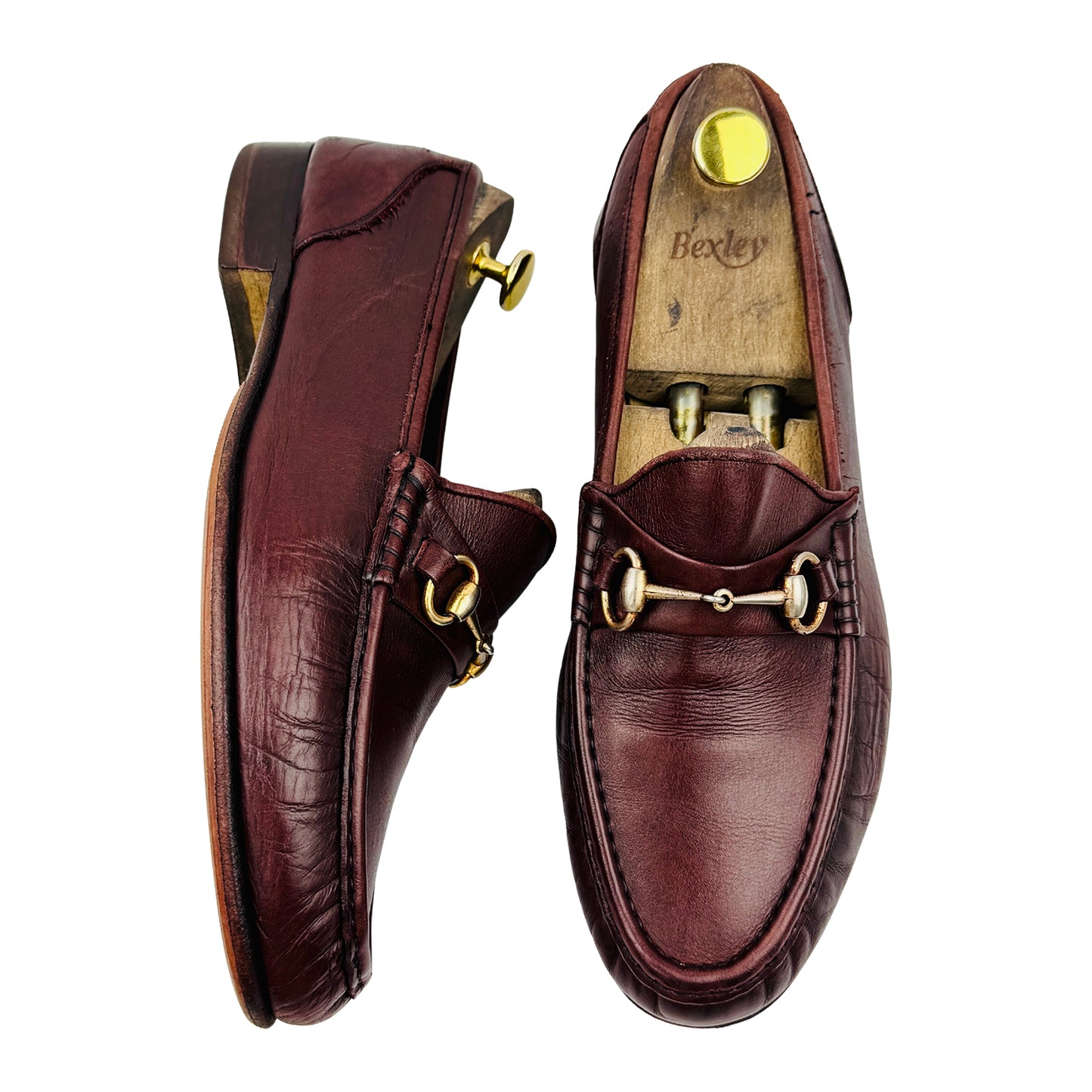 Church’s Burgundy Horsebit Loafers (Size 43.5)
