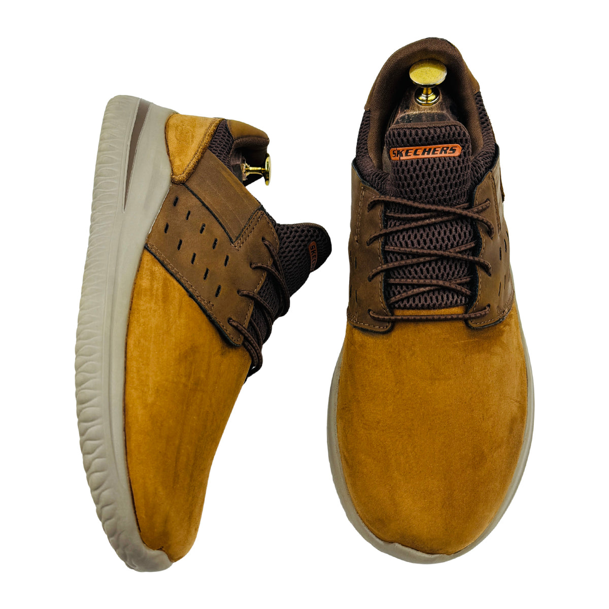 Skechers Delson 3.0 - Ezra Shoes (Size 42) - 210308W CDB