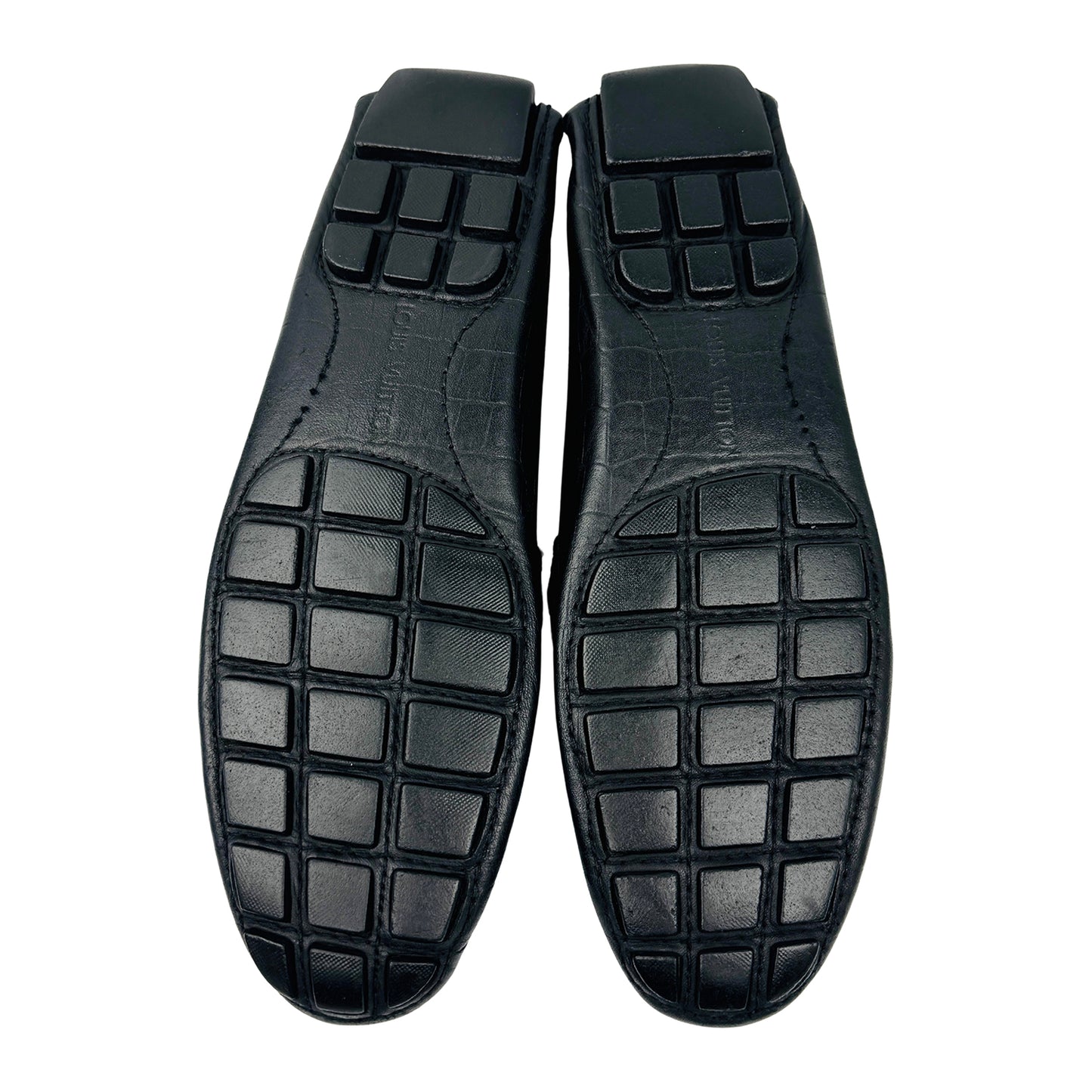 Louis Vuitton Monte Carlo Croc Embossed Leather Loafers (Size 41/41.5)