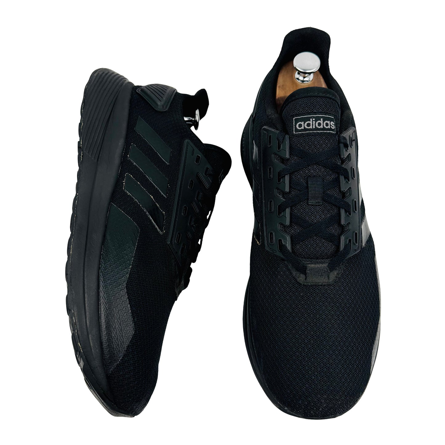 Adidas Duramo 9 Core Black Shoes (Size 44) - BB7952