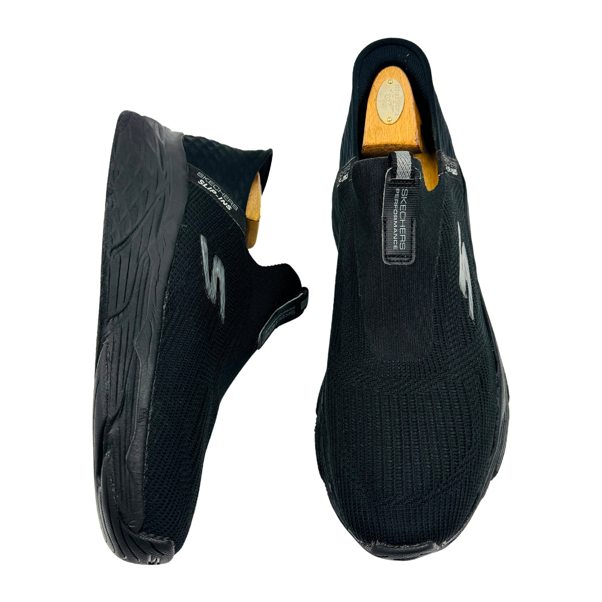 Skechers Max Cushioning - Advantageous Shoes (Size 44.5) - 220389-BBK