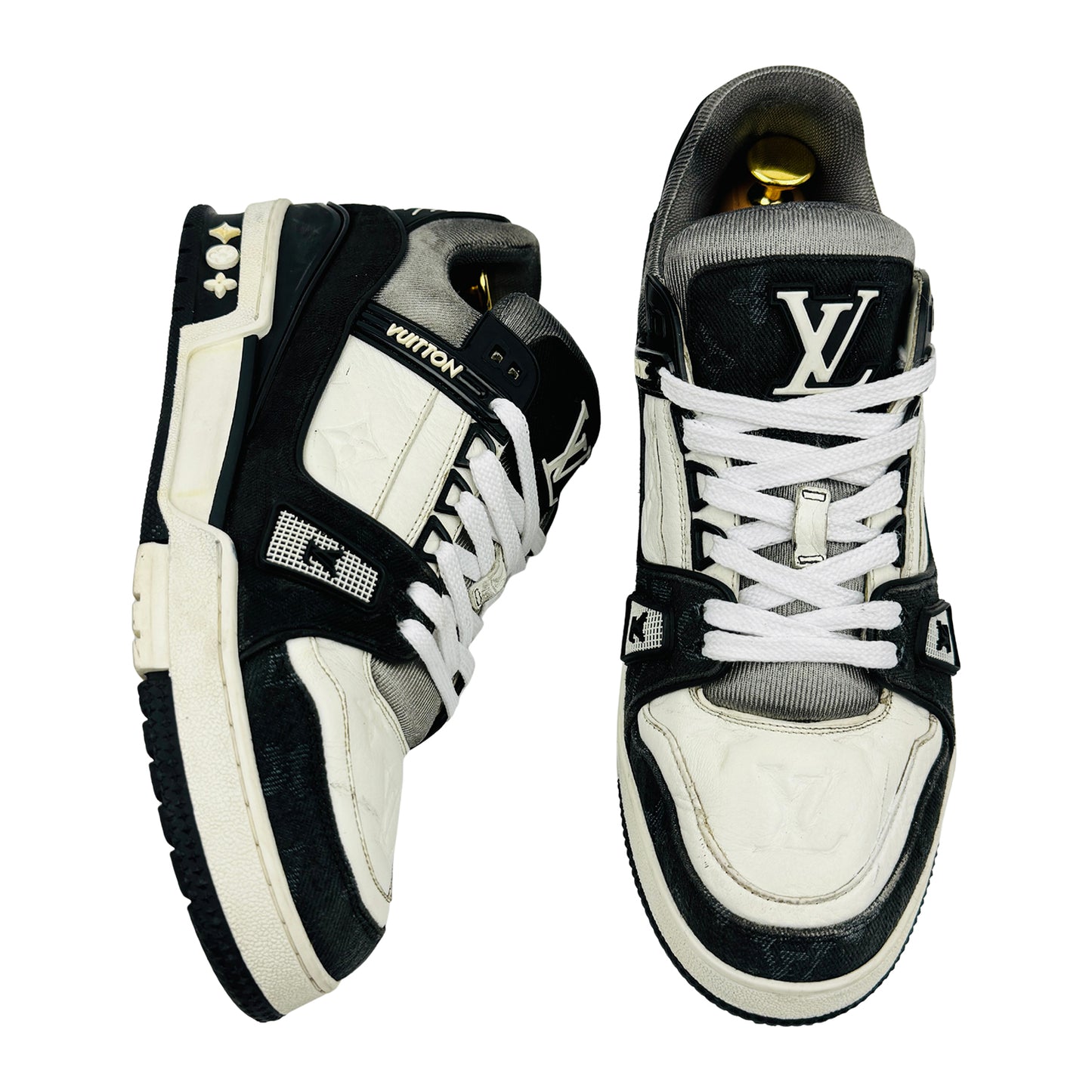 Louis Vuitton Monogram Trainer Sneakers (Size 41)