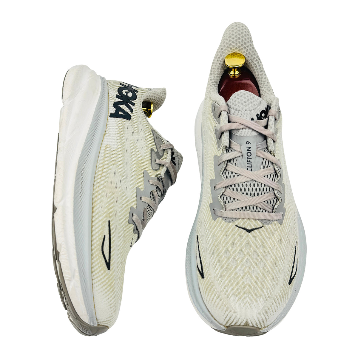 Hoka Men's Clifton 9 'Harbor Mist' Shoes (Size 46) - 1127895-HMBC