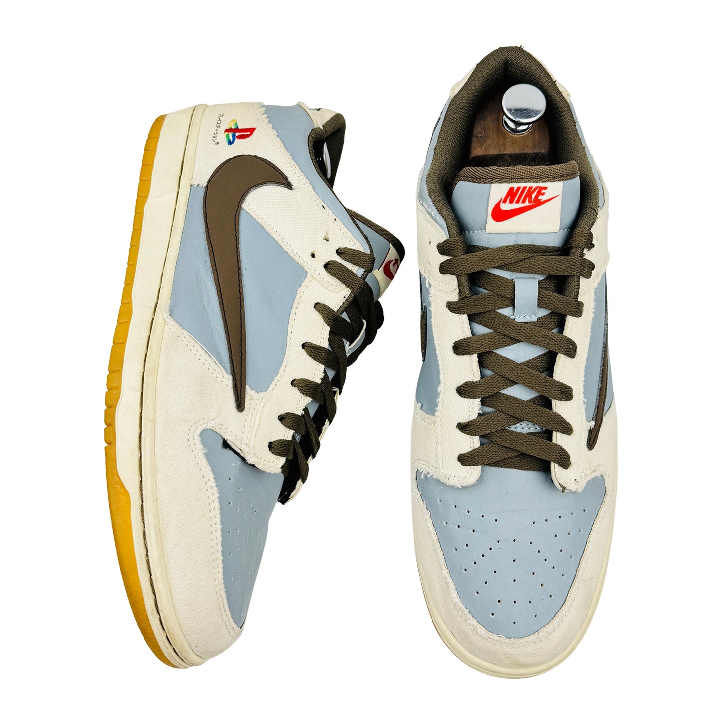 Nike Dunk Low x Travis Scott x PlayStation Sneakers (Size 45) - CU1726-800