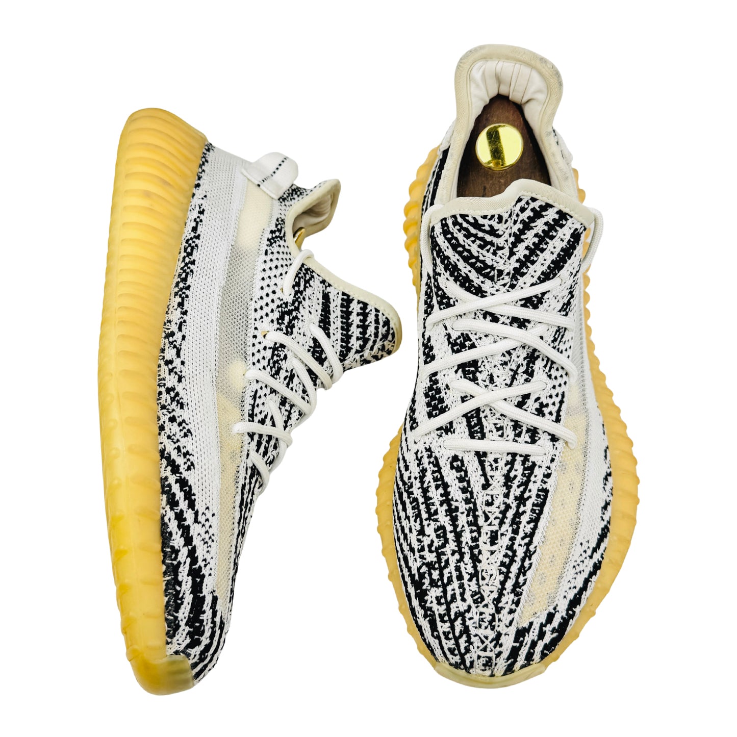 Adidas Yeezy Boost 350 V2 Zebra Shoes (Size 43.5) - CP9655